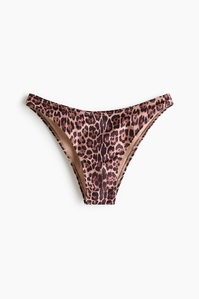 Cheeky Bikini bottoms - Light beige/Leopard print/Lilac/Red/Dark brown/Dark red/Bright green/Black/Black/Brown/Bright red/Blue/Black/Light purple/Paisley pattern/Light blue/Light yellow/Mint green/Dark grey/Green/Floral/Black/Gingham check/Bright red/Dark brown/Striped/Yellow - 1