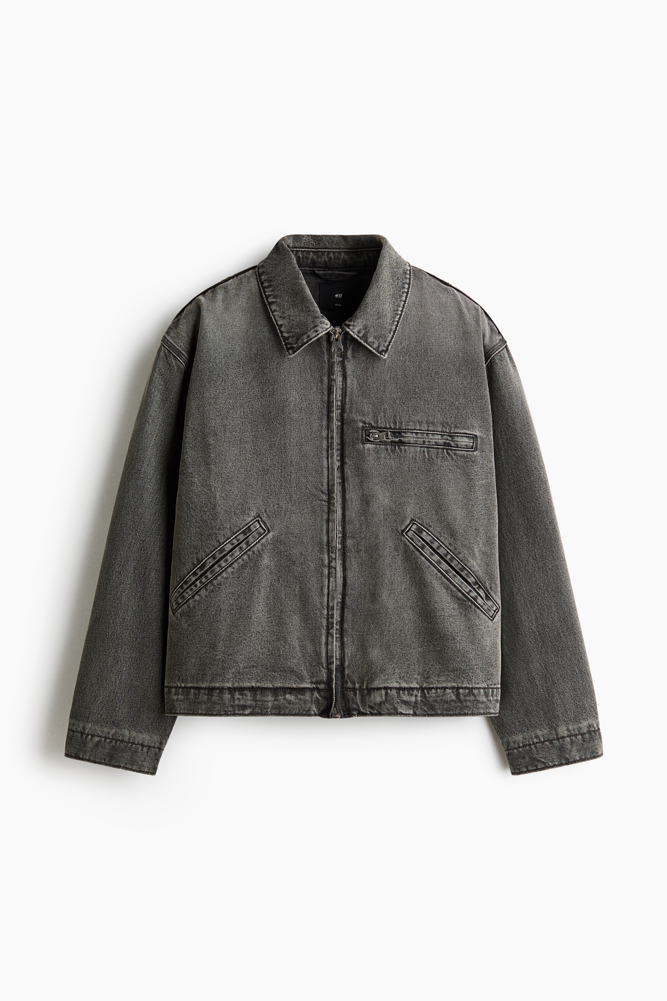 Cazadora vaquera - Gris