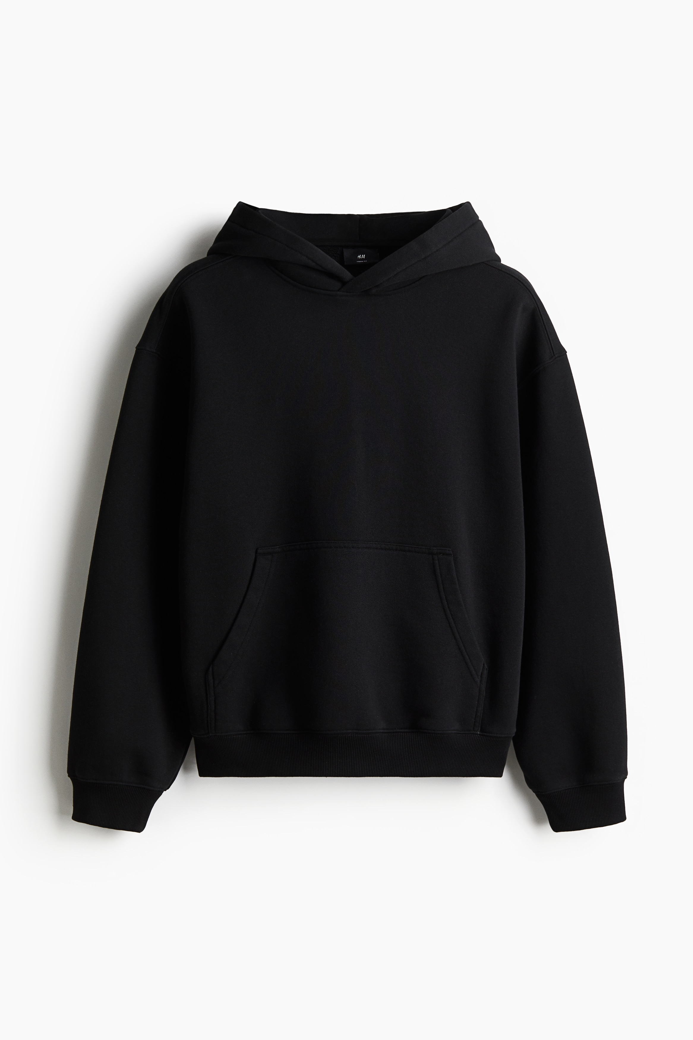 rim.ark Highneck kint hoodie ブラック RIM.ARK（リムアーク）の「Oversized hoodie knit（パーカー）」 - WEAR