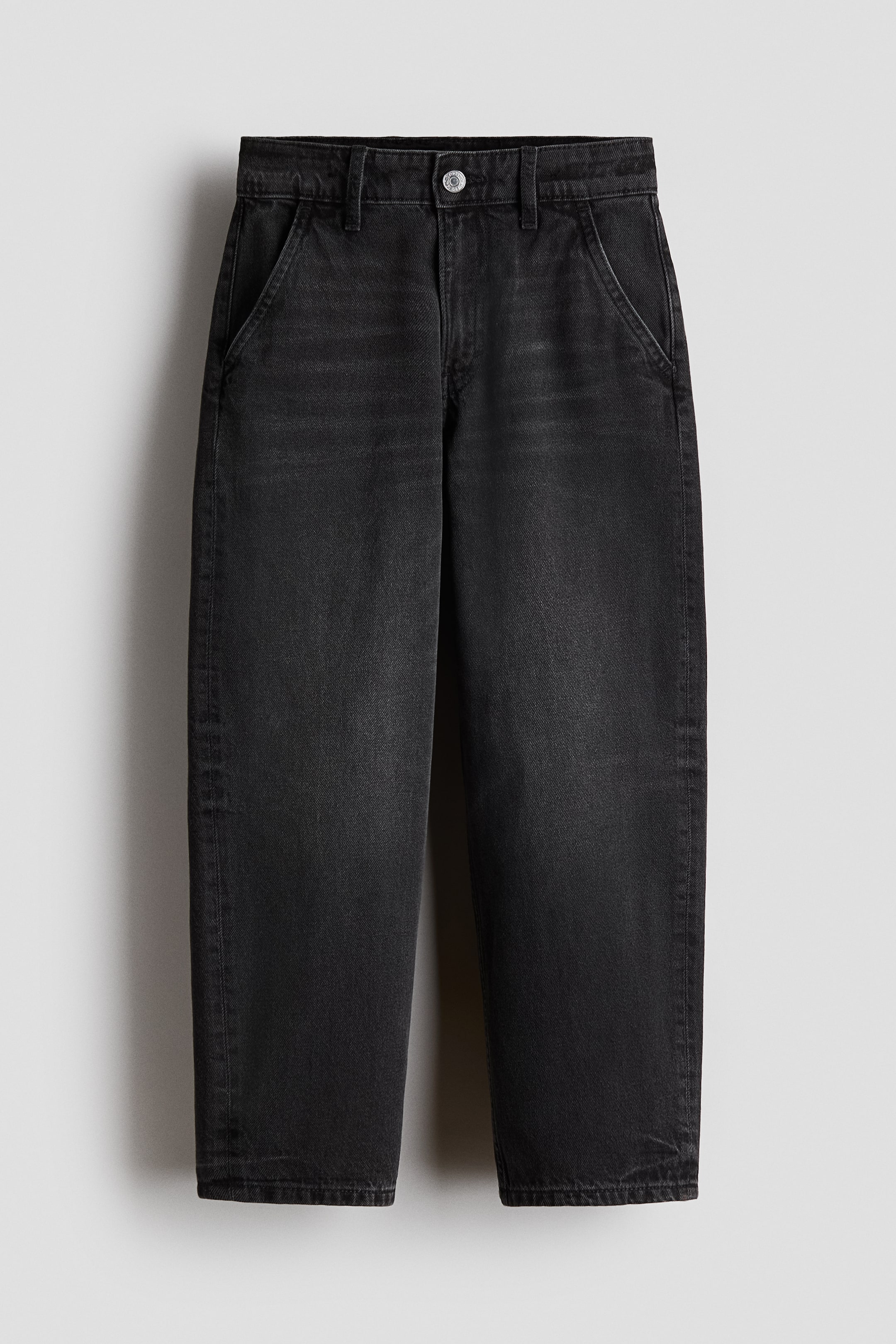 Wide-Leg Regular Jeans