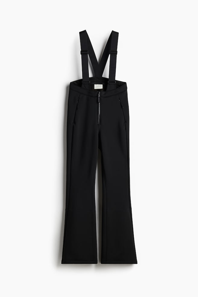 Water-repellent ski trousers - Black/Dusty burgundy/Coffee bean brown/Aubergine purple/Cream - 1