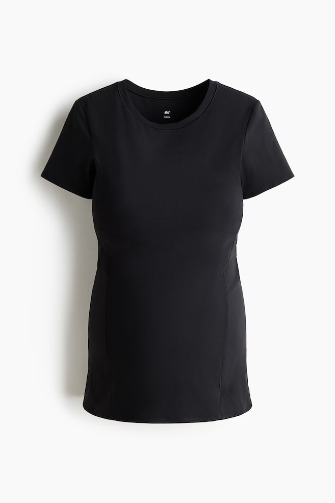 MAMA Sports top - Black - 1