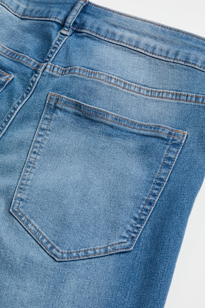 H&M+ Bootcut Low Jeans - Denimblå/Mørk denimblå - 2