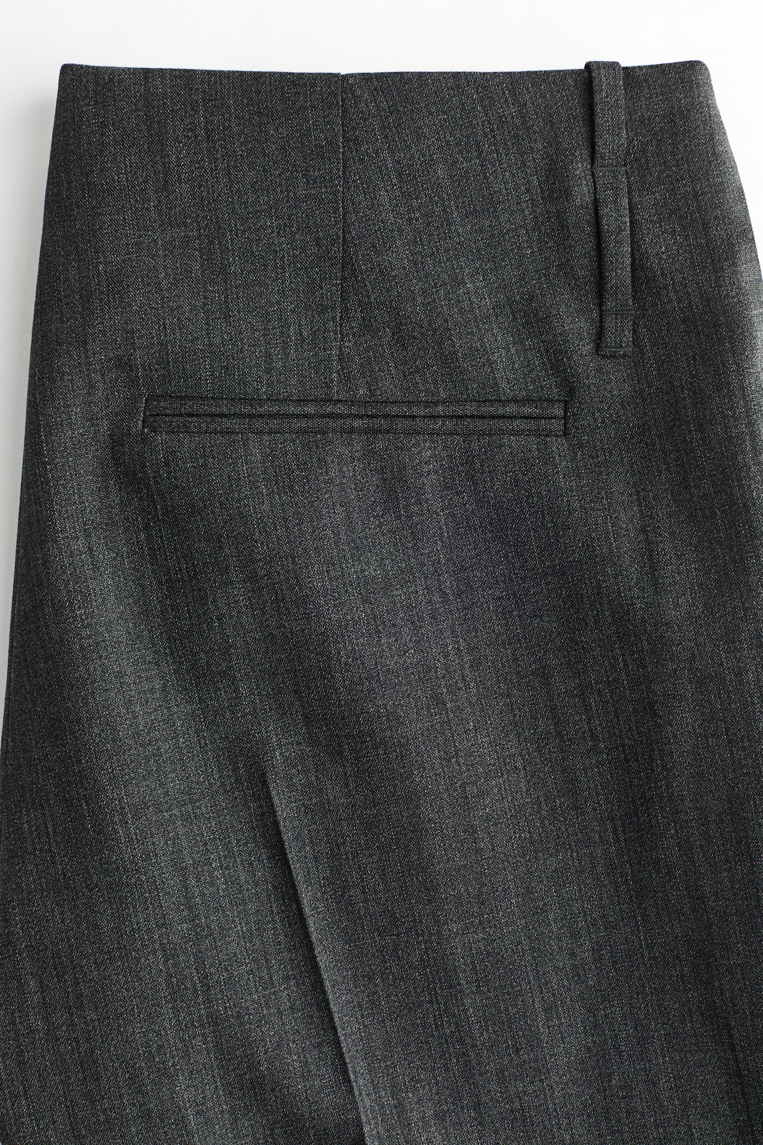 Женские брюки H&M Tailored Wool, цвет: Тёмный серый меланжевый — фото 5