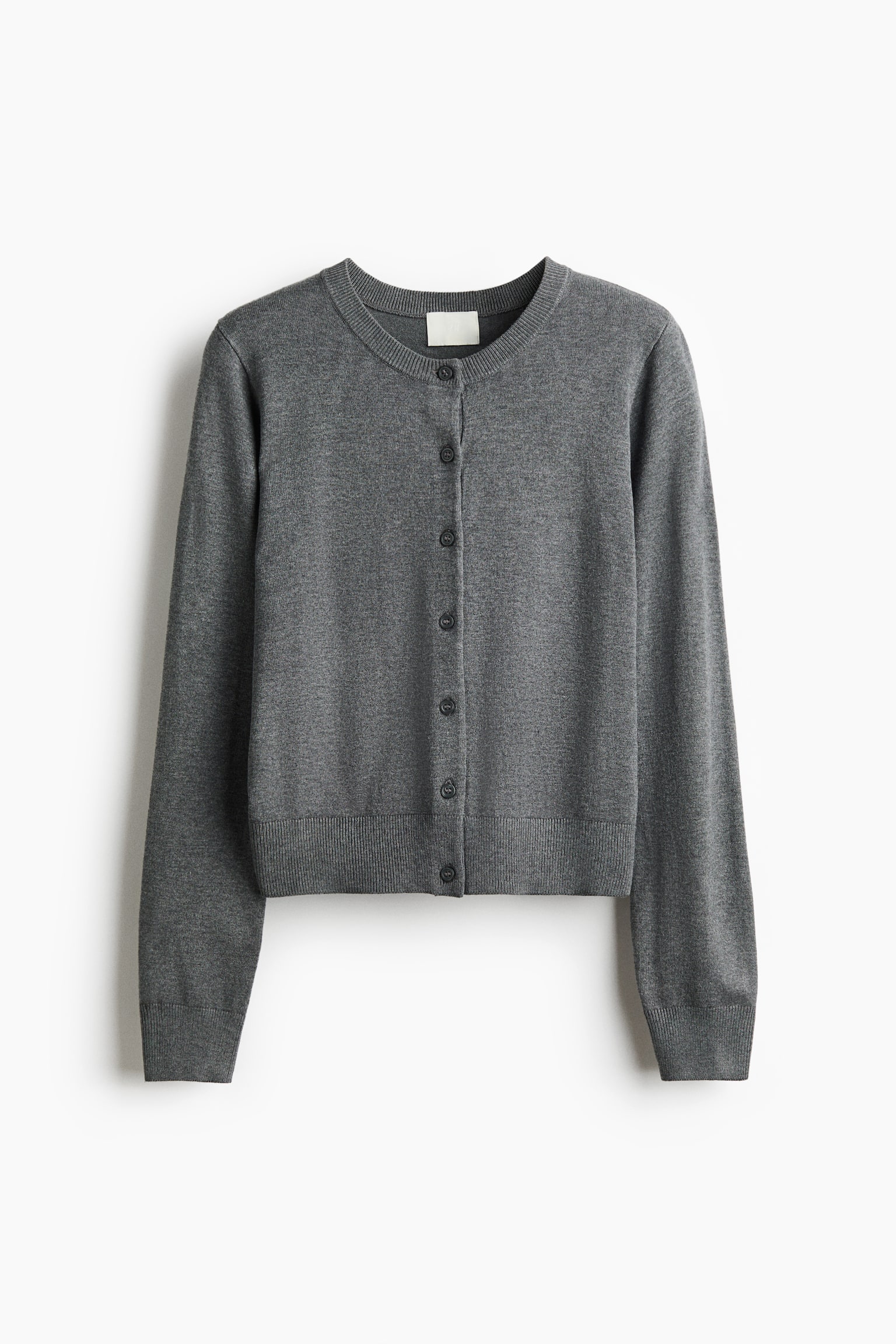 קרדיגן מסריג דק - אפור מלאנז'/חום כהה/שחור/לילך/כתום עז/בז' אפרפר בהיר - 2
