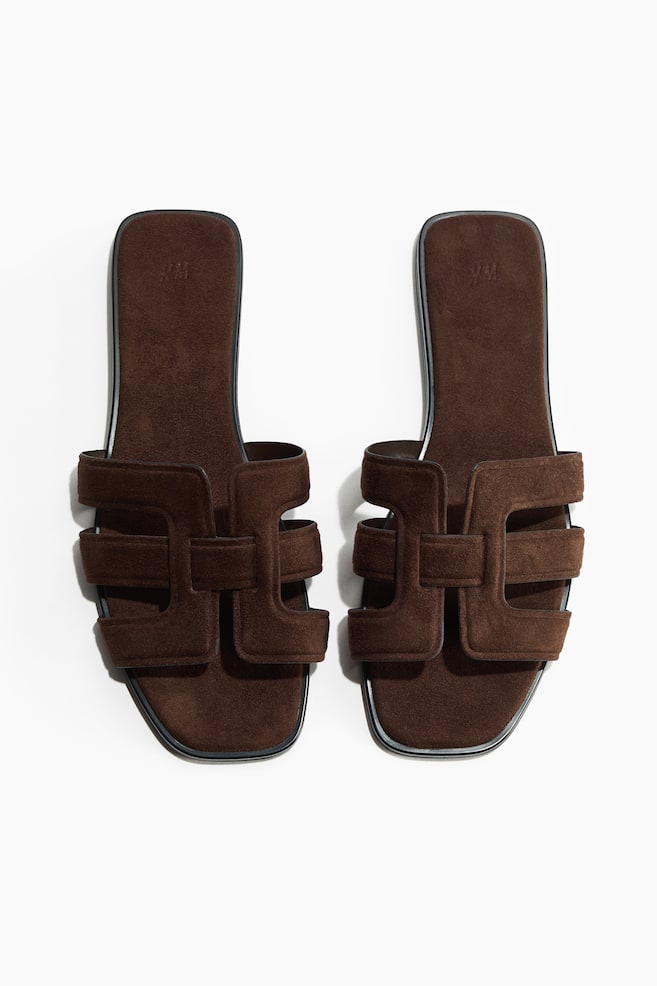 Sandalias - Marrón oscuro/Marrón/Negro/Beige - 3
