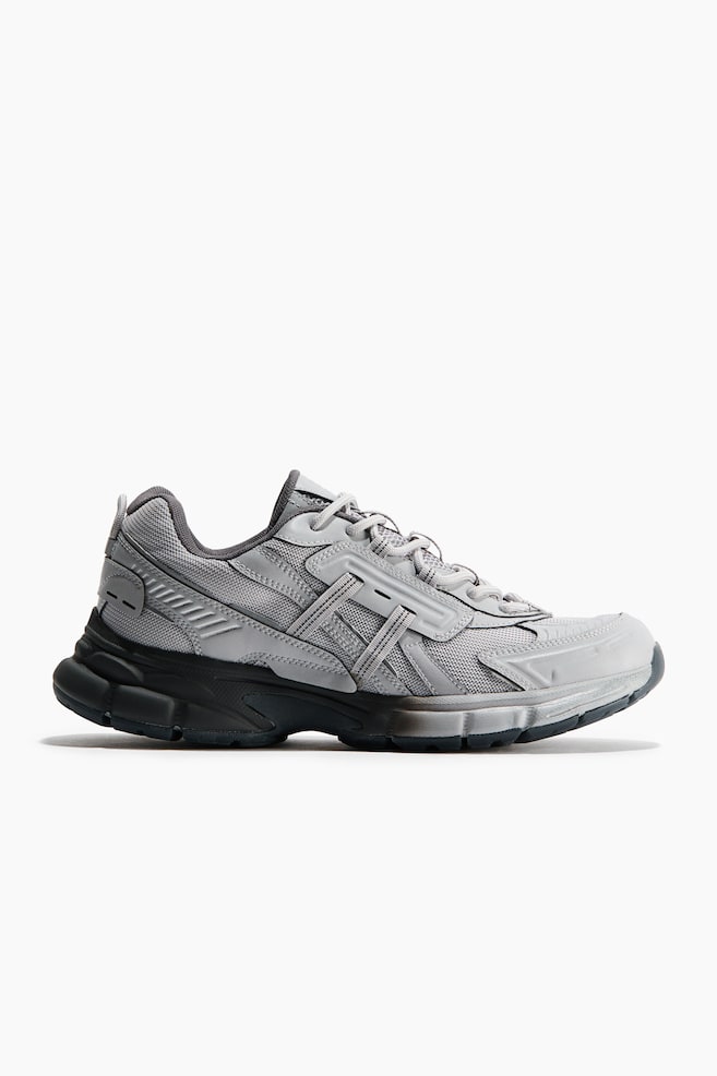 Chunky trainers - Light grey/Black - 1