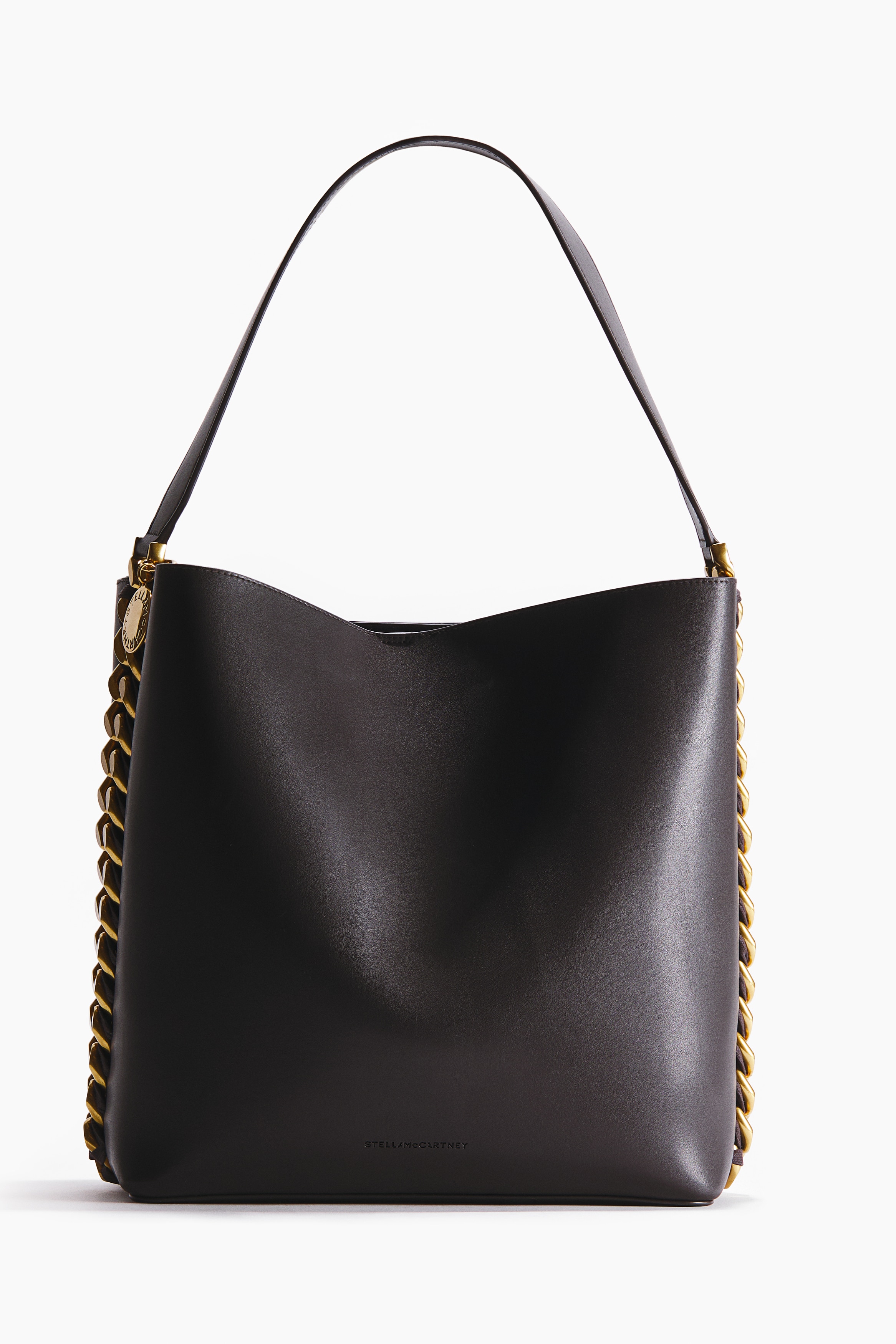 Chain-Detail Shoulder Bag