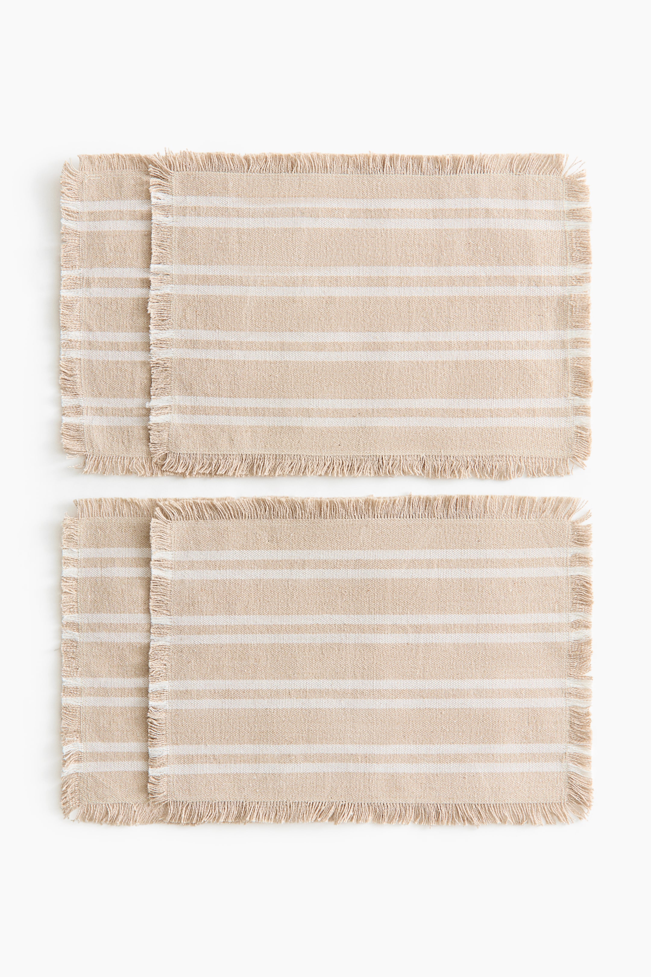 4-Pack Jute-Blend Placemats