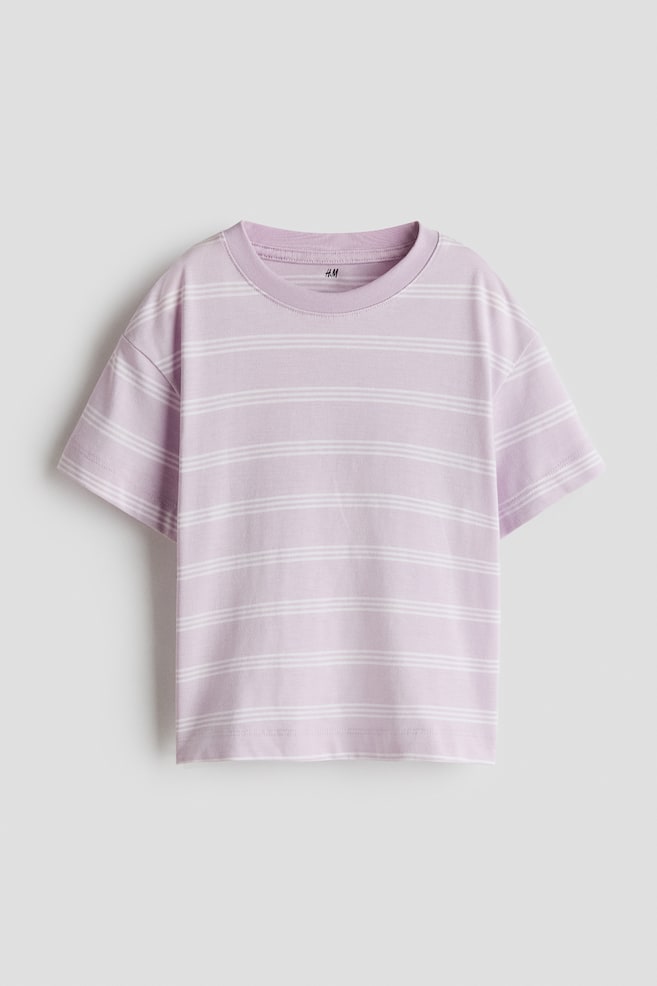 COOLMAX® T-Shirt - Light pink/white stripes/Dusty pink/striped/Cream/polka dot/Light blue/hearts - 1