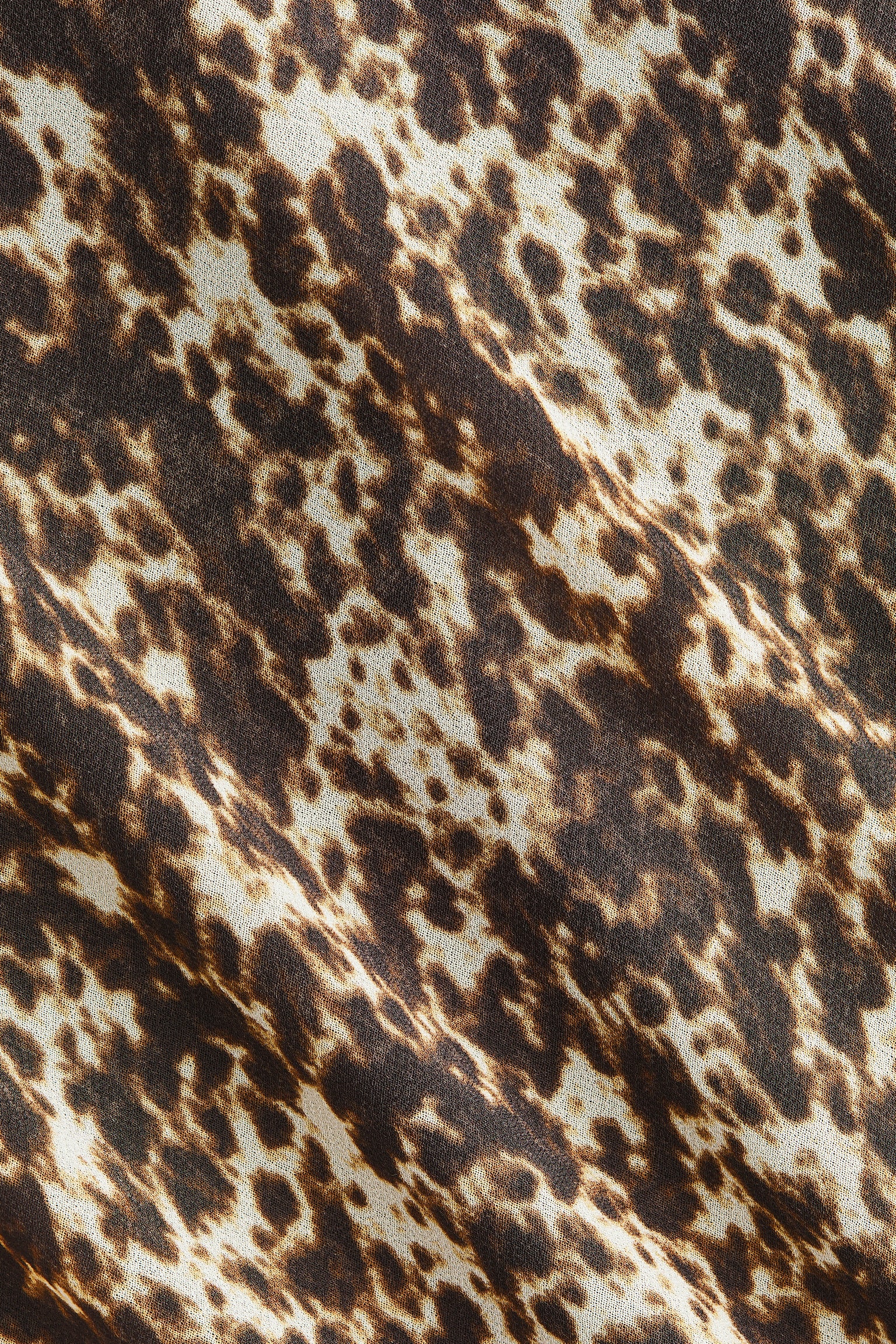 Женское платье H&M Scarf-Detail Chiffon, цвет: Тёмный коричневый — фото 6
