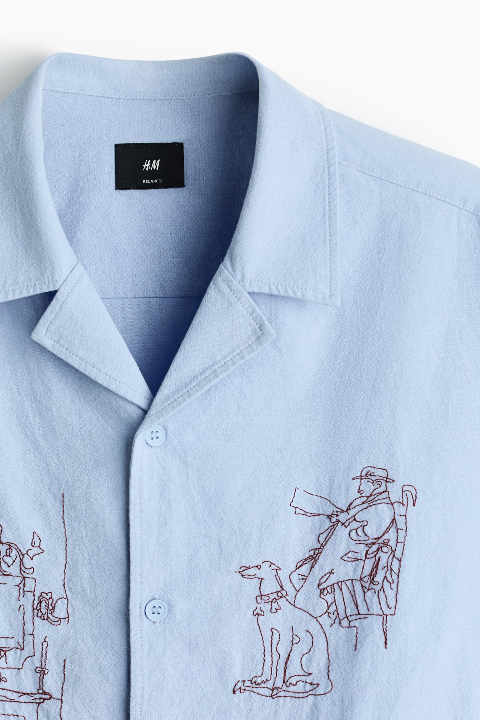 Relaxed Fit Cotton resort shirt - 5