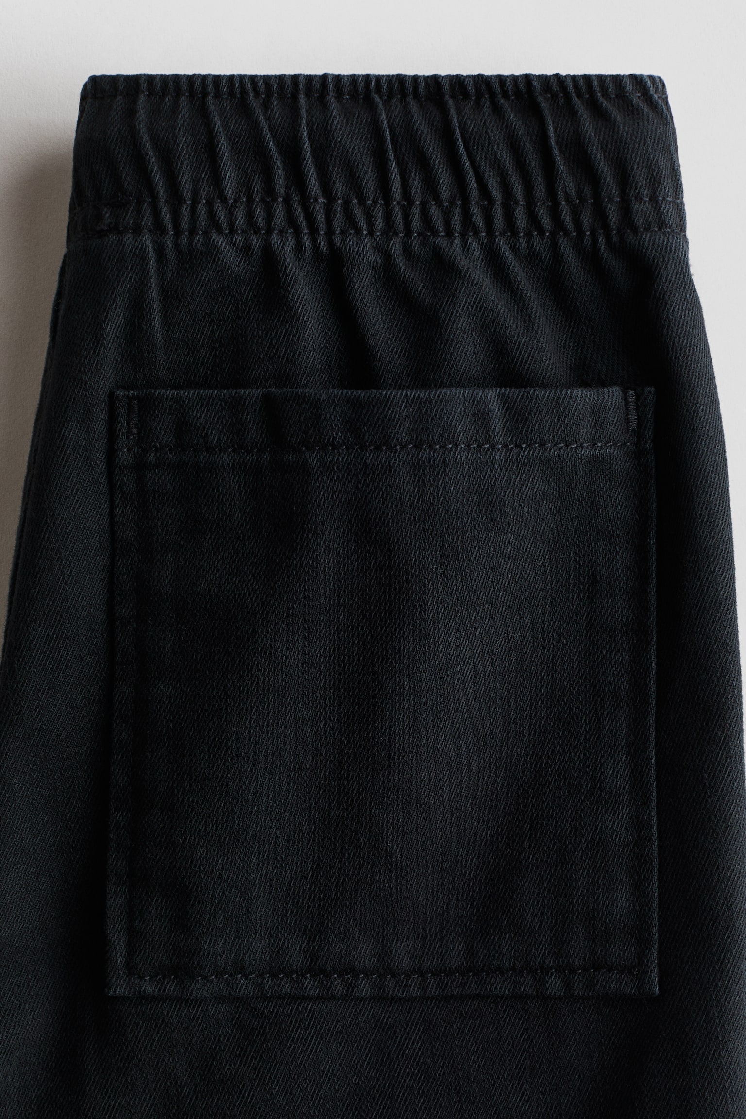 Cotton twill joggers - Black/Beige/Khaki green - 3