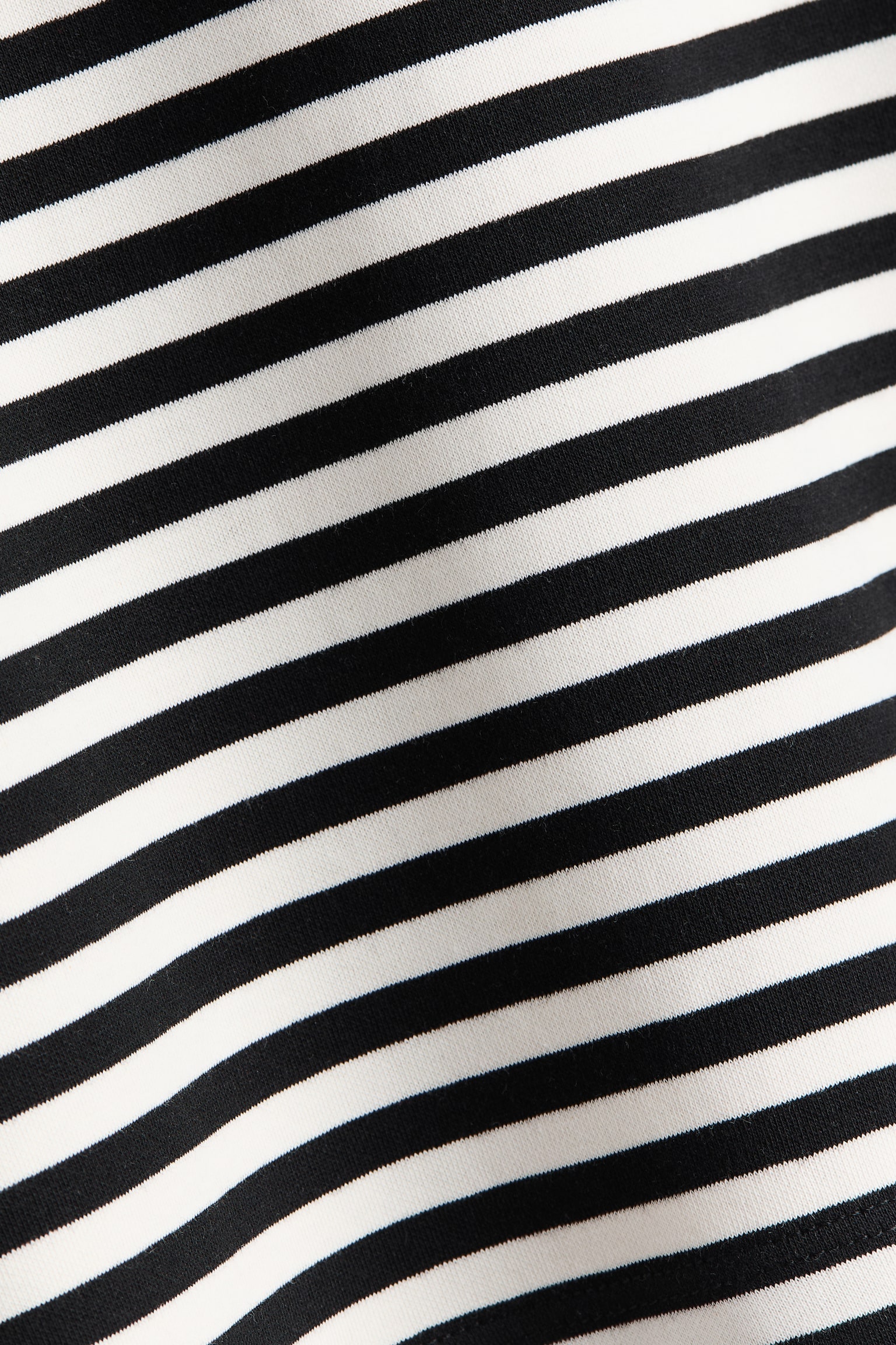 合身T恤 - Black/White striped/白色/黑色/深大地色/淺米色/海軍藍/條紋/深紅色 - 1