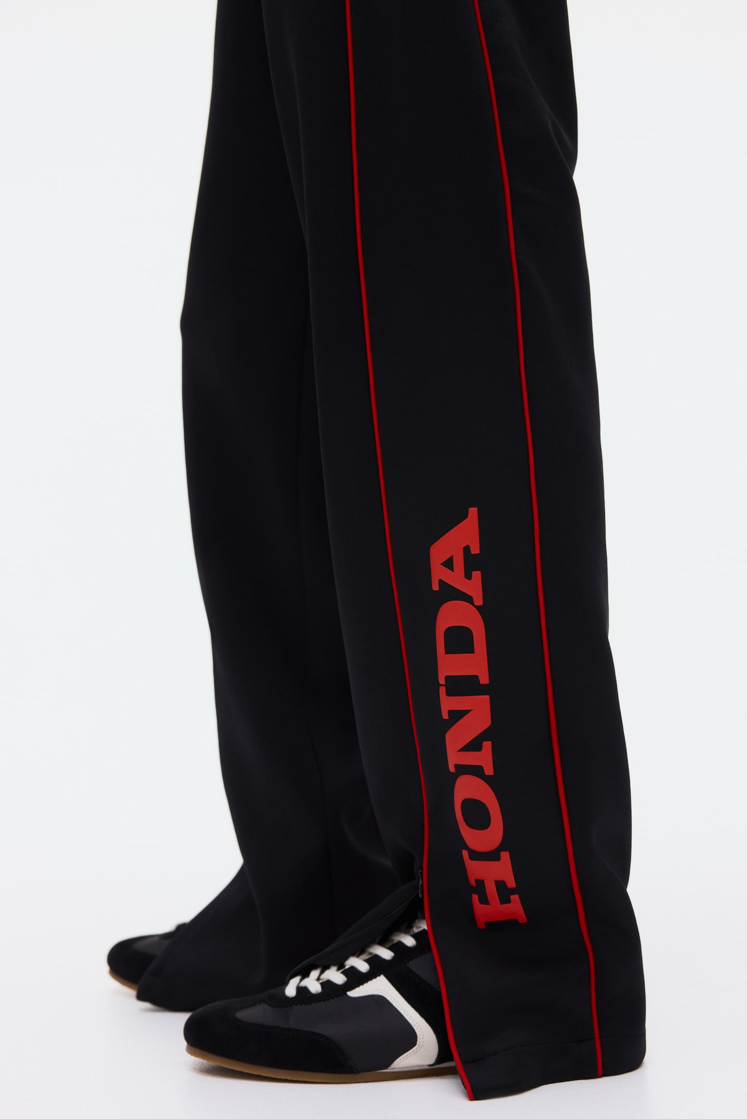 Joggpants in Relaxed Fit-Schwarz/Honda - 3