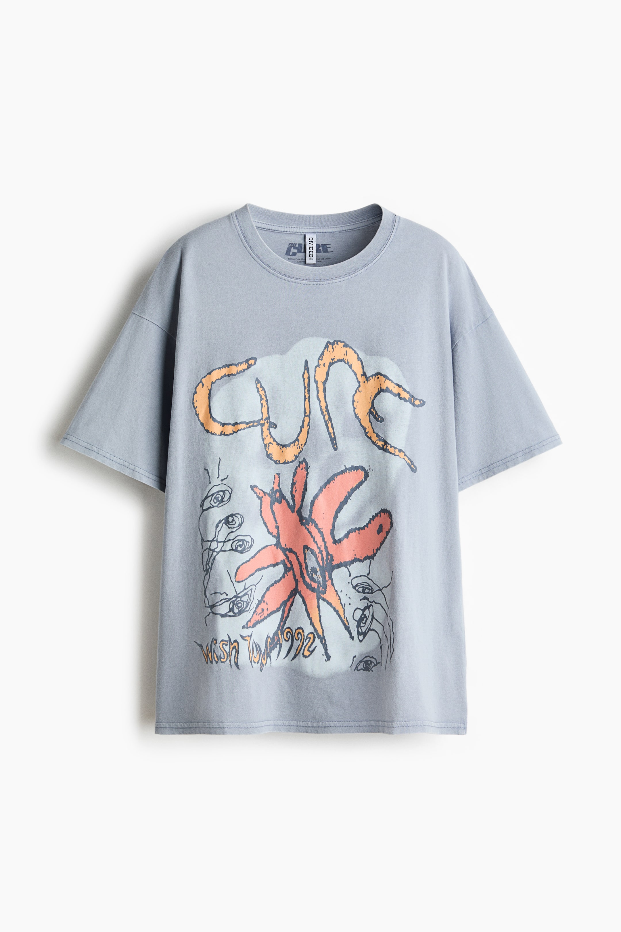 Oversized T-Shirt with Printed Motif