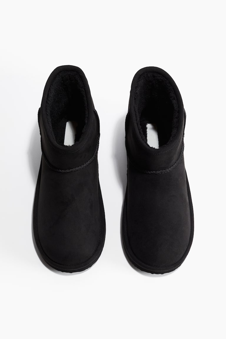 ウォームラインドブーツ - ブラック - レディース | H&M JP