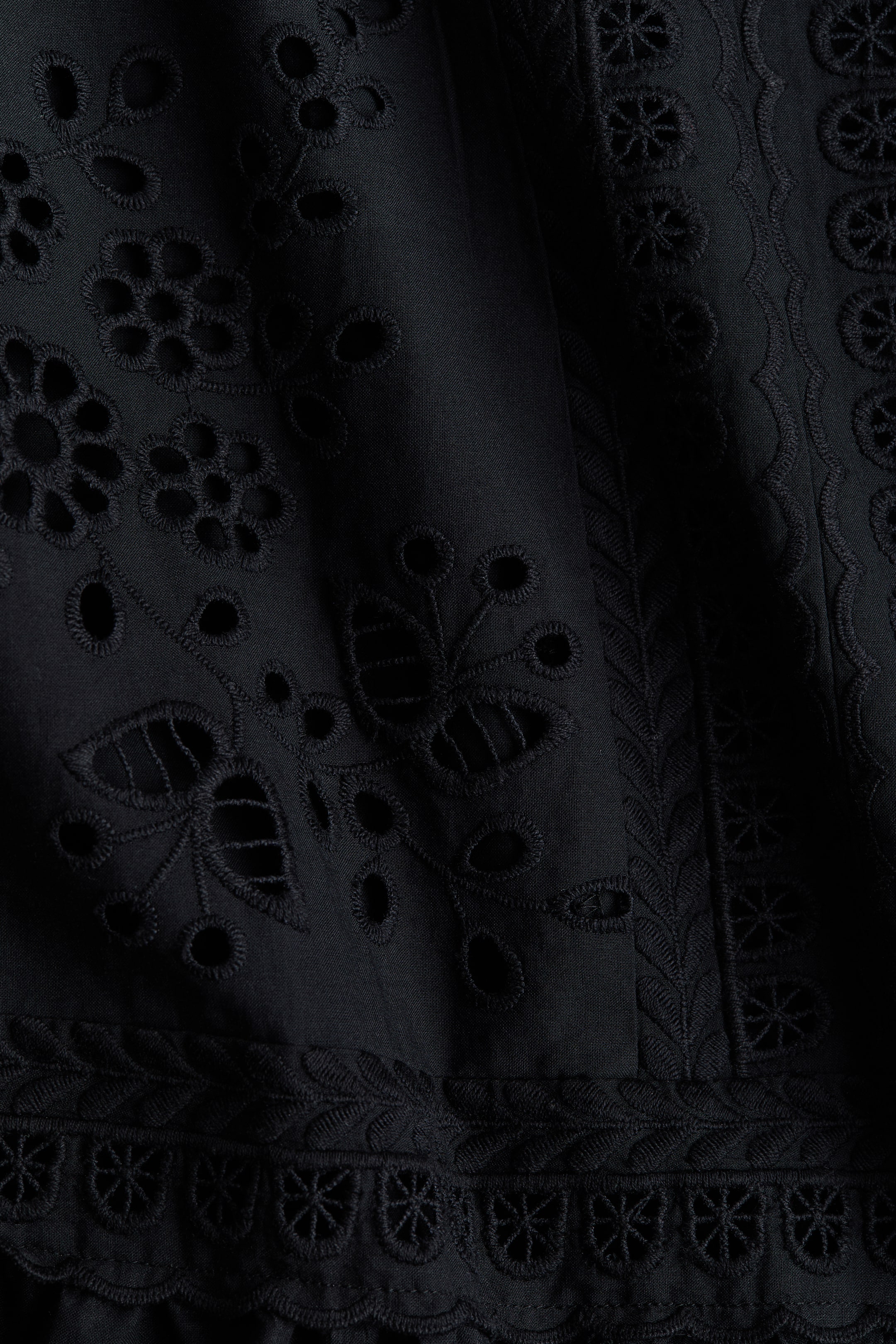 MAMA Eyelet-Embroidered Dress