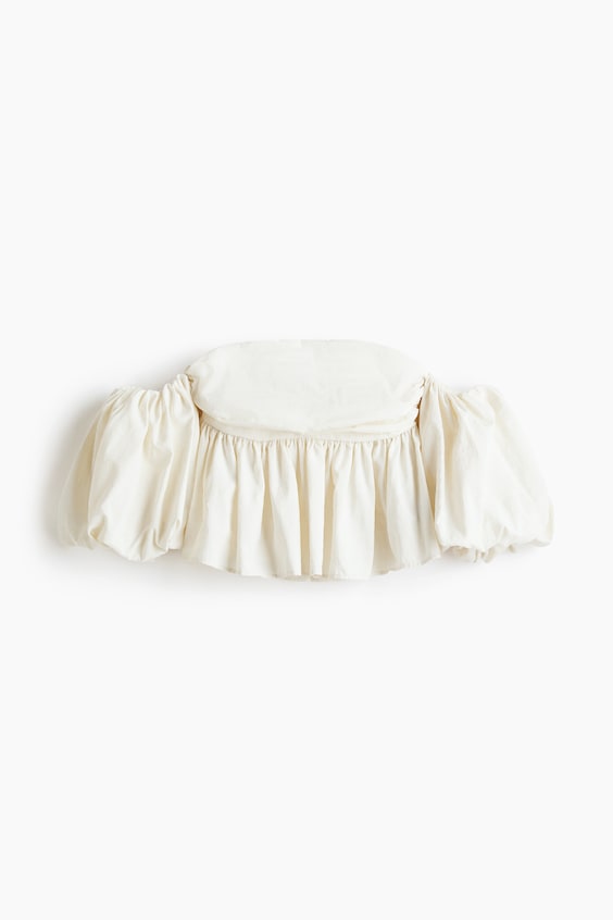 Женские топы H&M Off-the-Shoulder Top