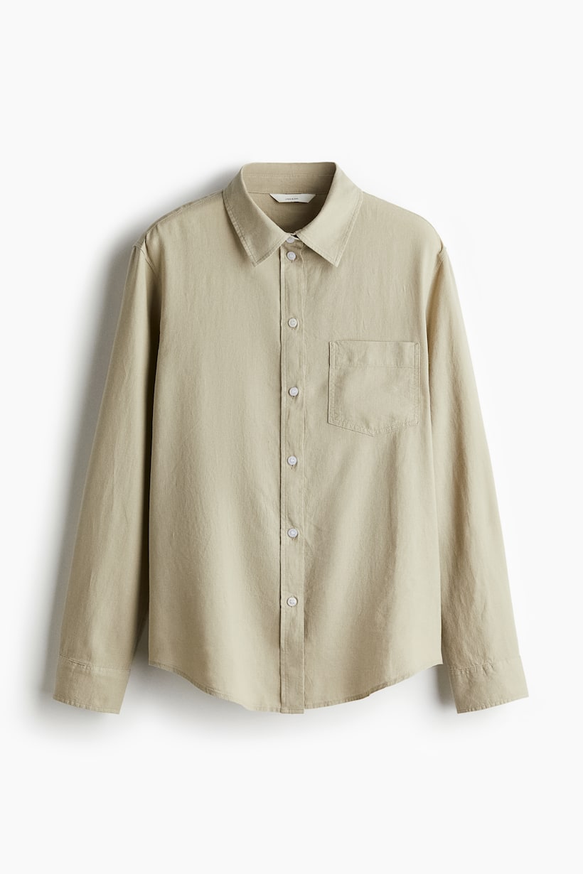 Camicia In Tessuto Vegetale Sostenibile 2