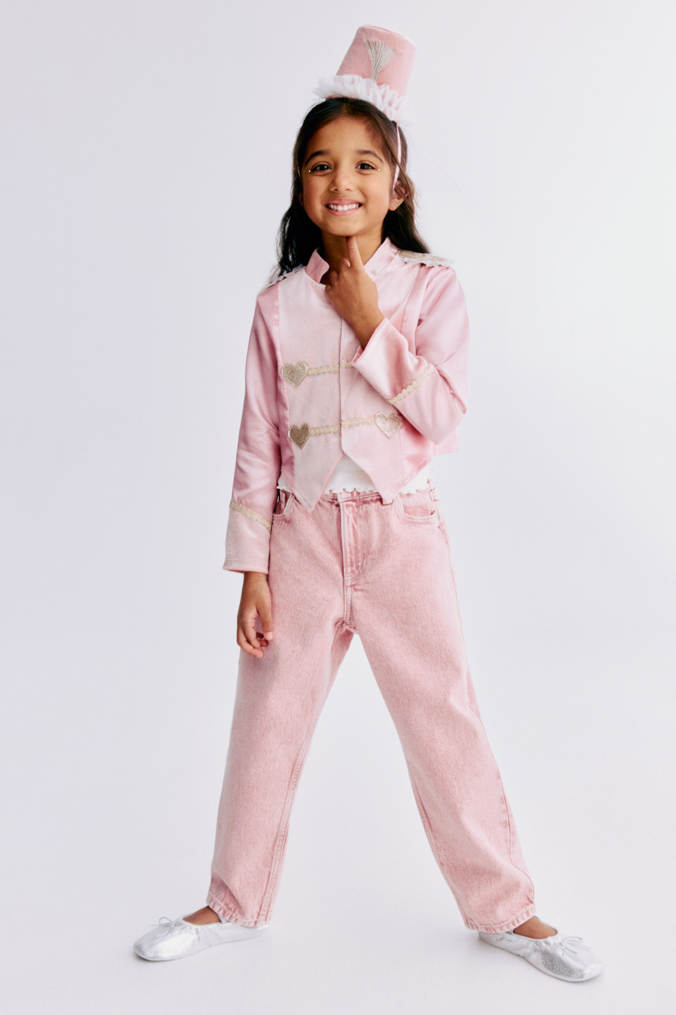 Grotere afbeelding bekijken: 2-delige verkleedset - circus - Lichtroze - KINDEREN | H&M BE 1