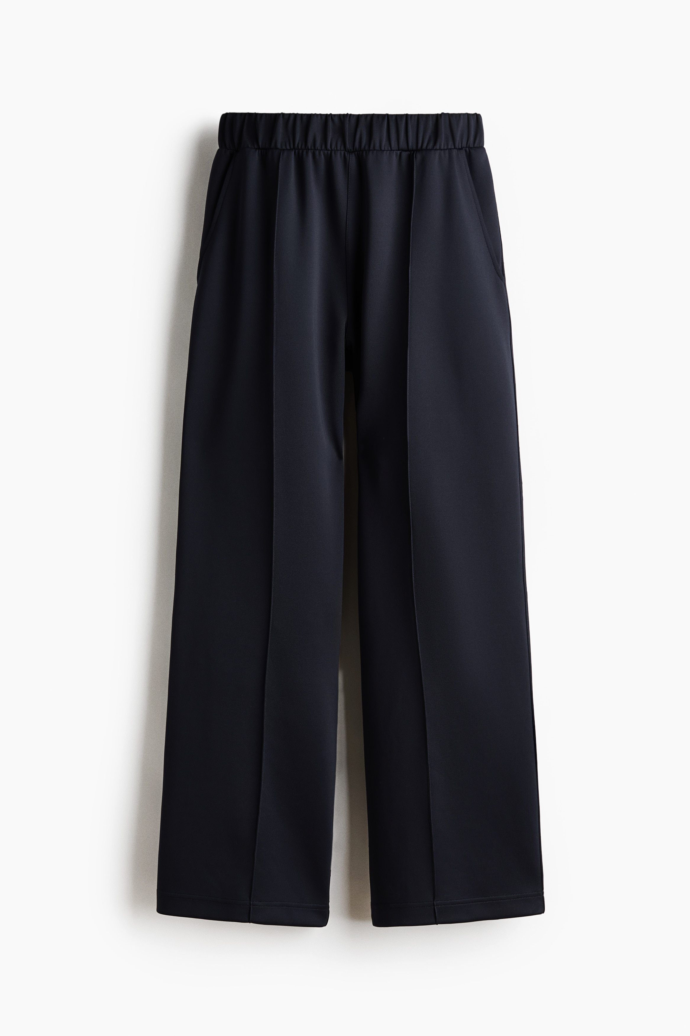 Nohavice bez zapínania s pukmi vpredu - Námornícka modrá/Staroružová/Hnedá