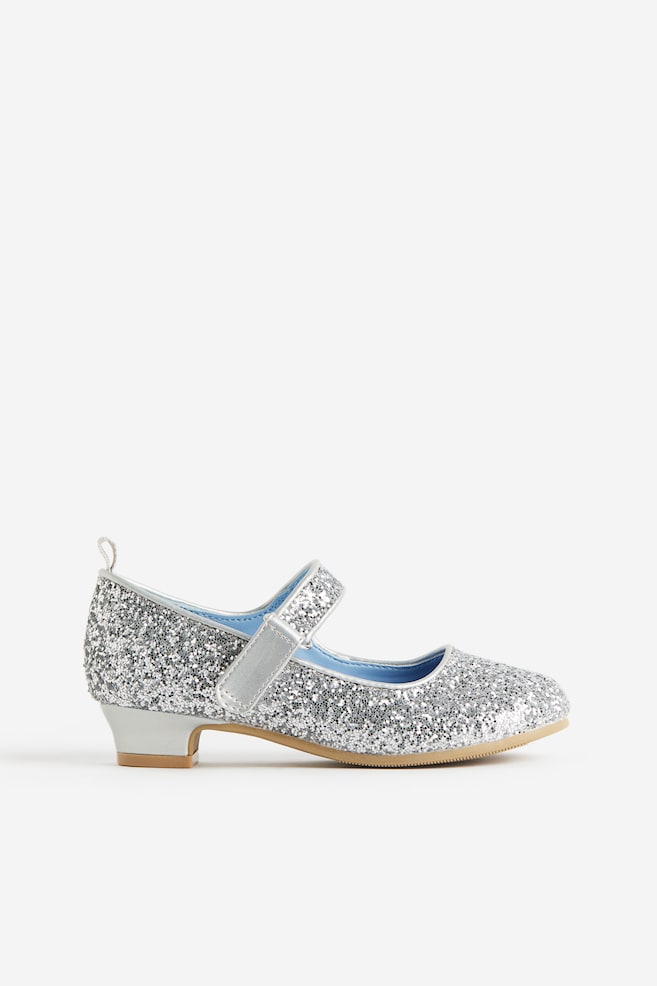 Glittery shoes - Silver-coloured/Frozen/Pink/Disney Princesses - 3