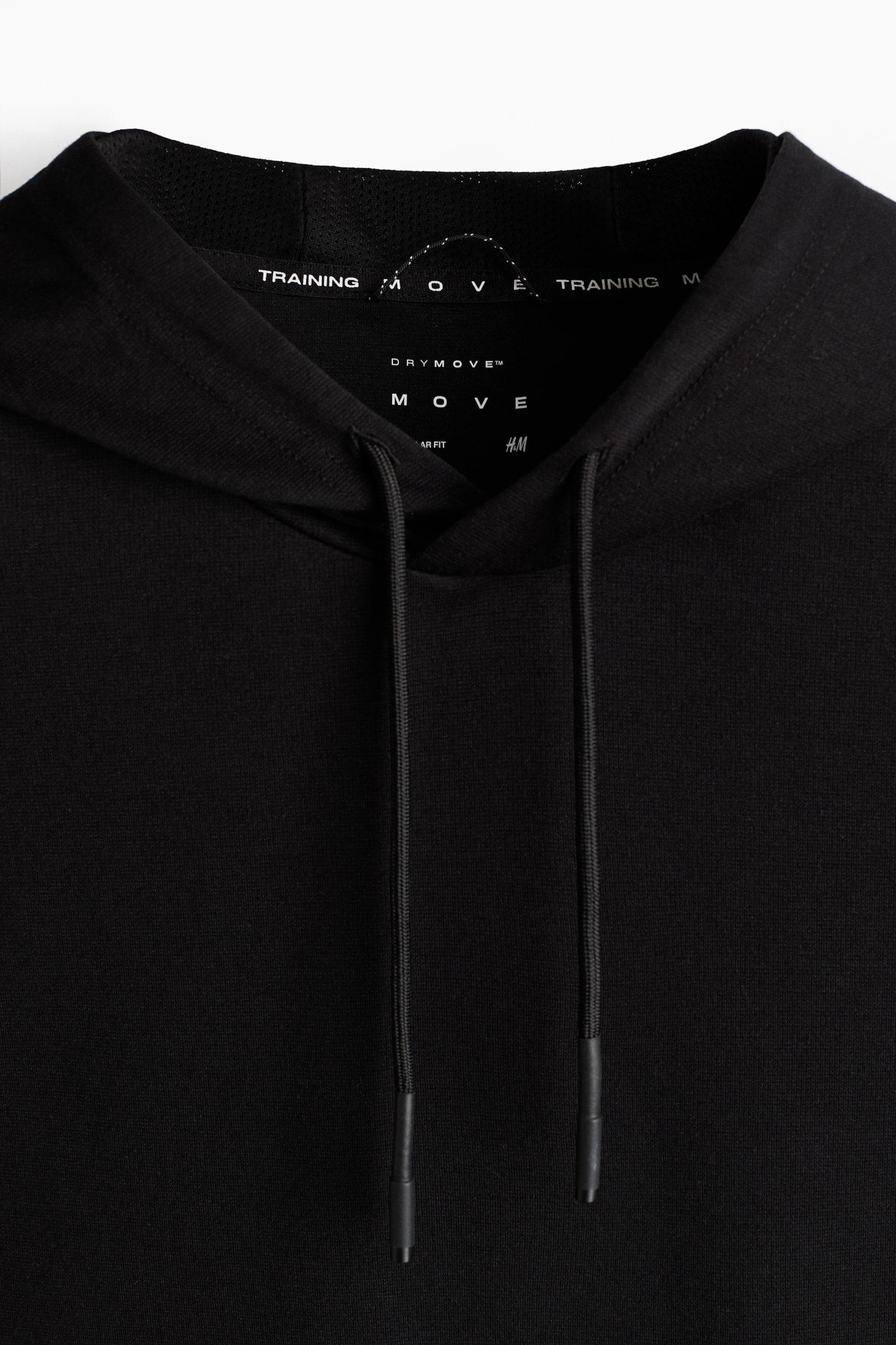 レギュラーフィット ノースリーブスポーツフーデッドトップス DryMove™ - ブラック - 4