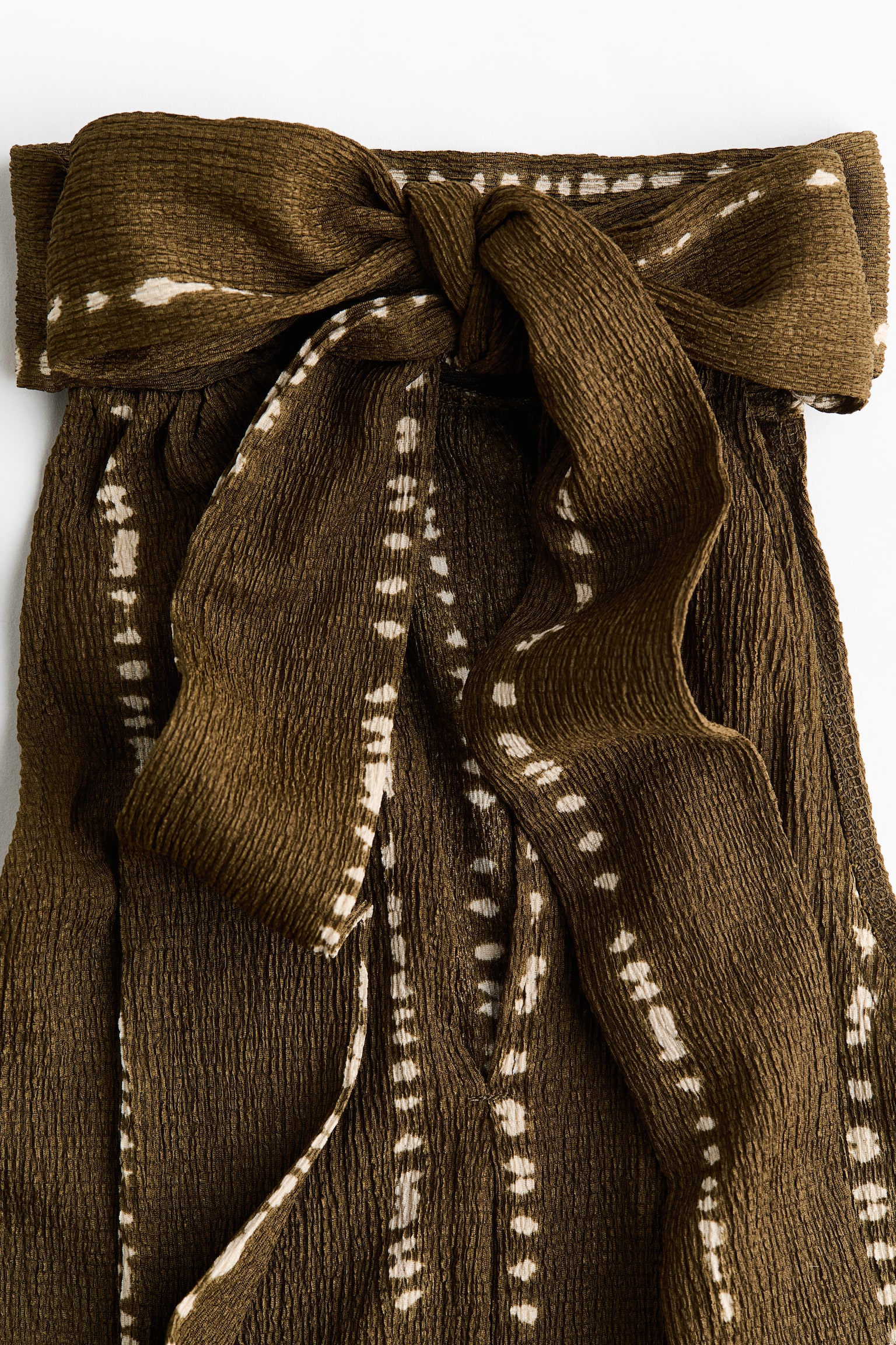 Textured halterneck top - 2