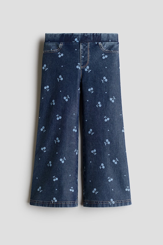 Детские джинсы H&M Wide Denim-Look Jeggings
