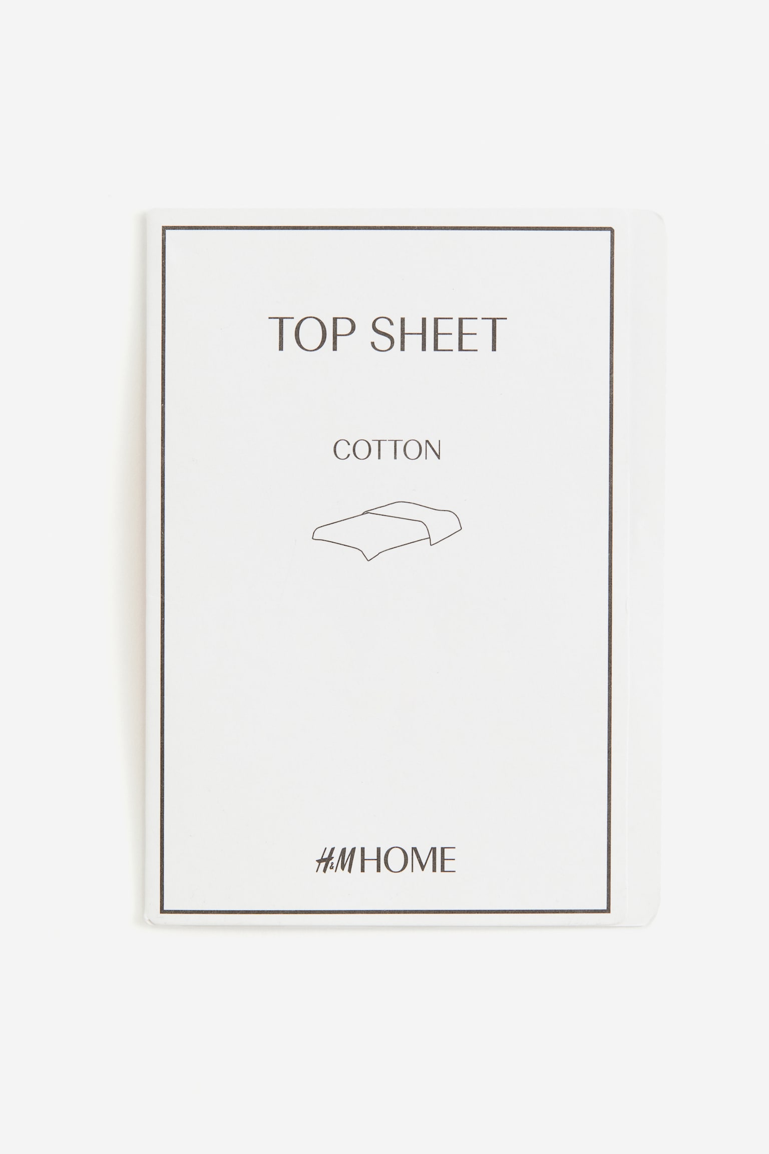 Drap de dessus en percale de coton - Blanc/Blanc - 4