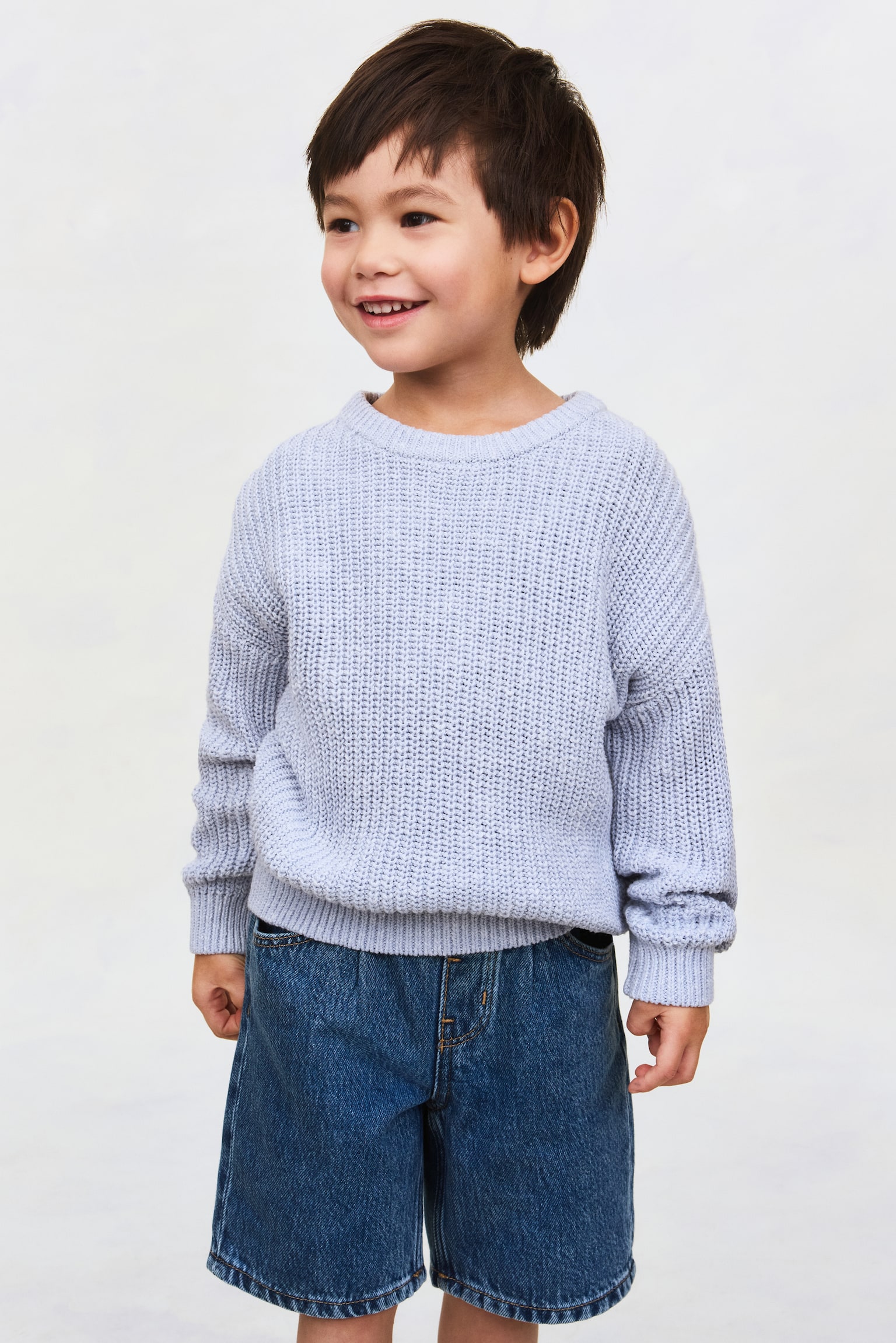 Τζιν βερμούδα - Μπλε denim/Σκούρο γκρι denim/Ανοιχτό μπλε denim - 5