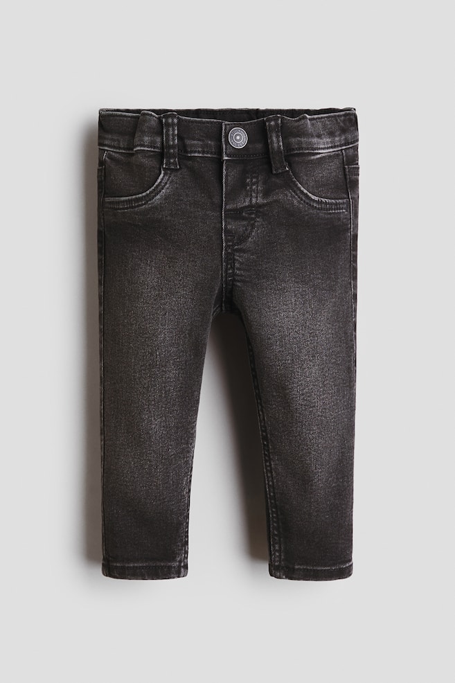 Stretch jeans - Donkergrijs/Donker denimblauw/Licht denimblauw - 1