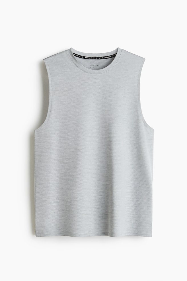 Sport-Tanktop mit DryMove™ in Regular Fit - Hellgrau/Schwarz/Weiß/Dunkelblau/Matcha-Grün/Dunkles Pflaumenlila/Graubraun/Kieferngrün/Naturweiß/Helles Mattgrün/Beige - 1