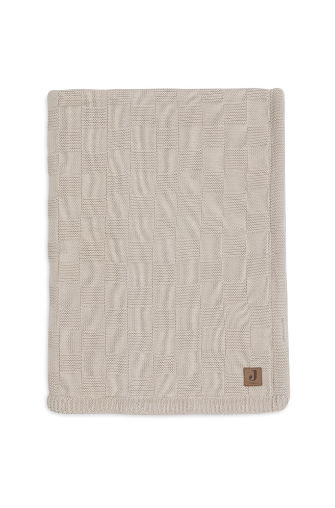 Couverture 75x100cm - Box Knit/velvet - Box Knit/warm Sand/Box Knit/milky Coffee - 1