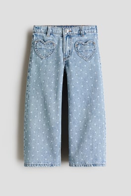 Loose Fit Wide Leg Jeans