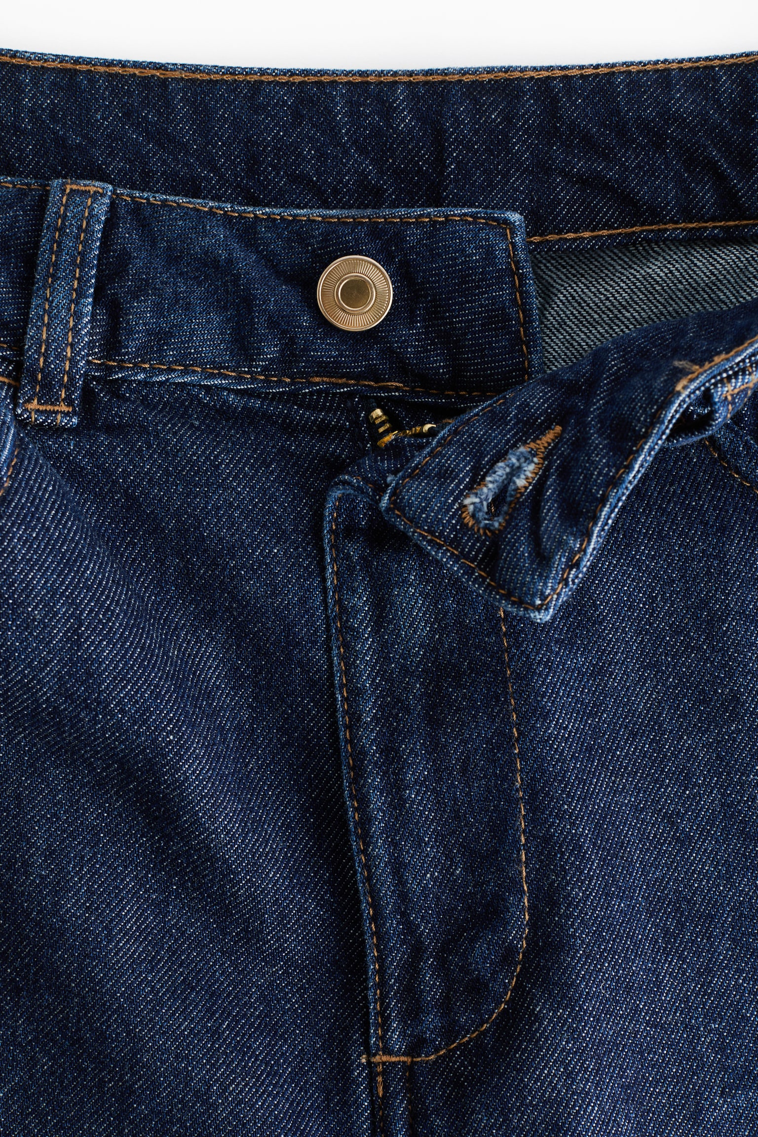 Balloon High Waist Jeans - Blu denim scuro - 7