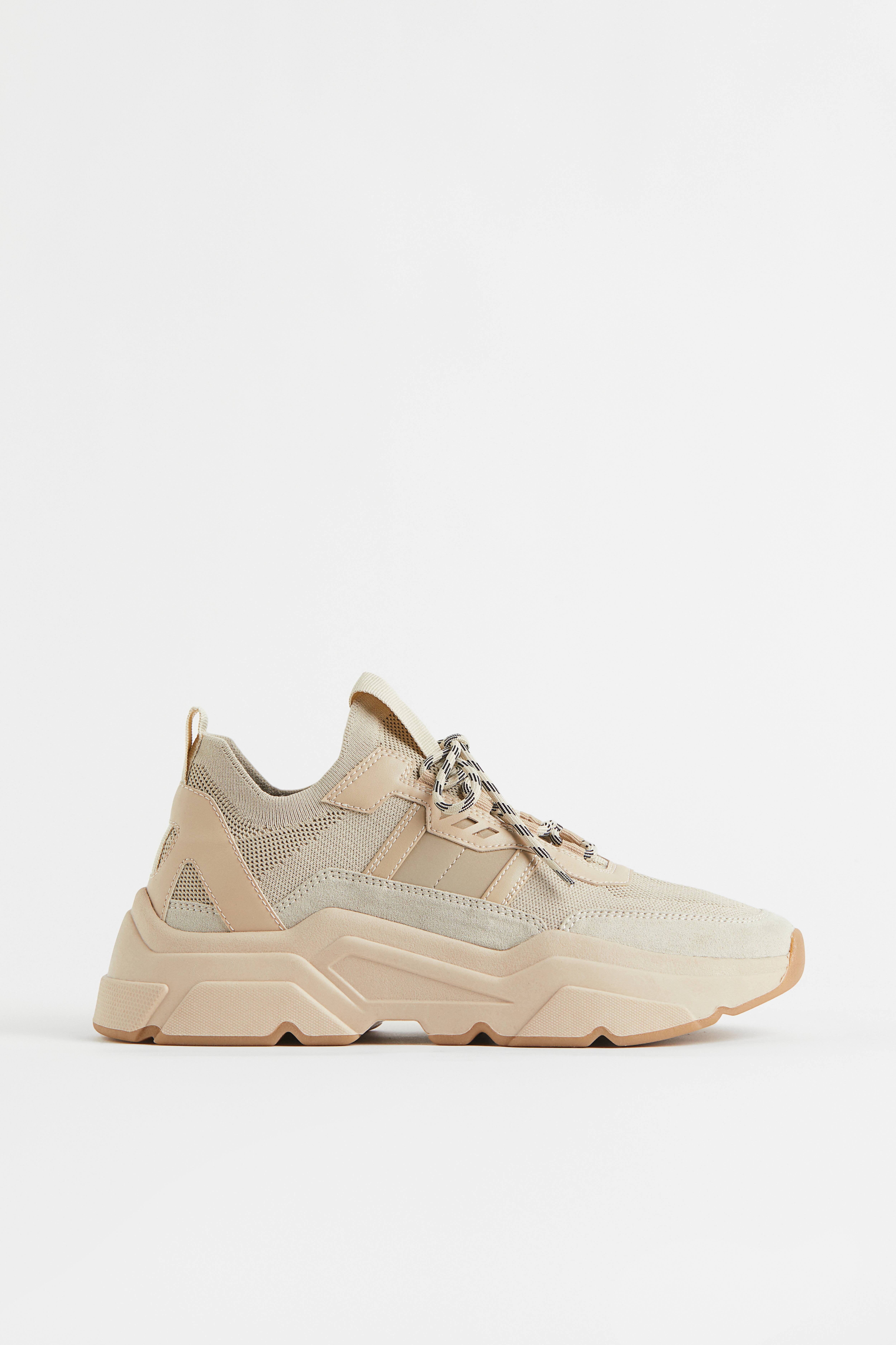 Retailer beige sneakers