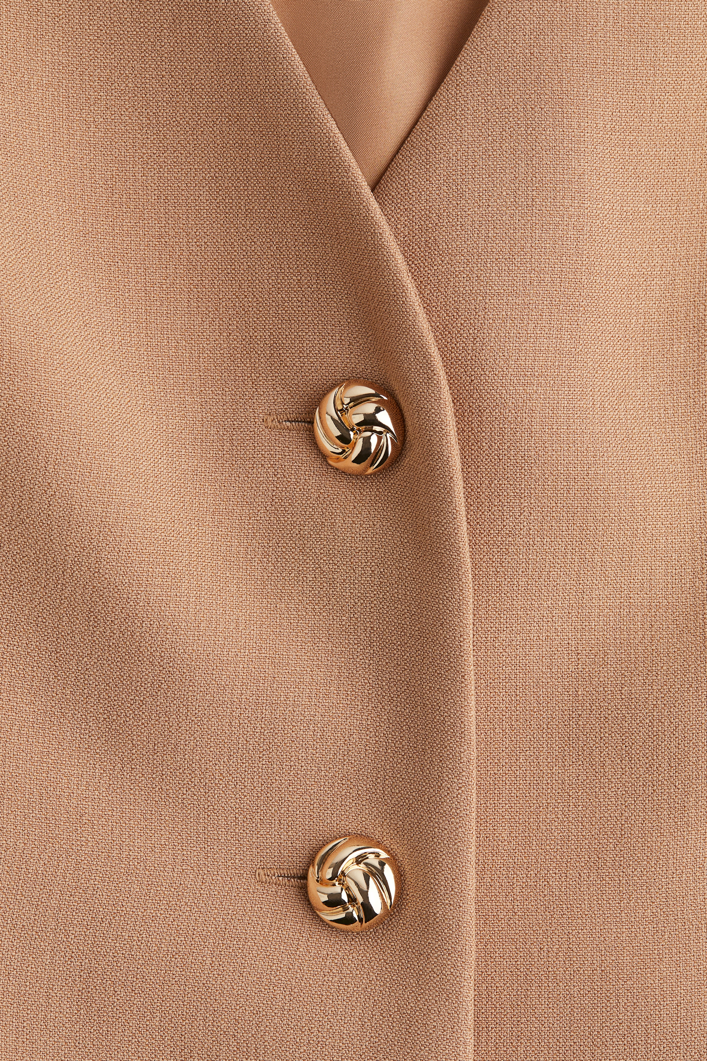 Button-front dress
