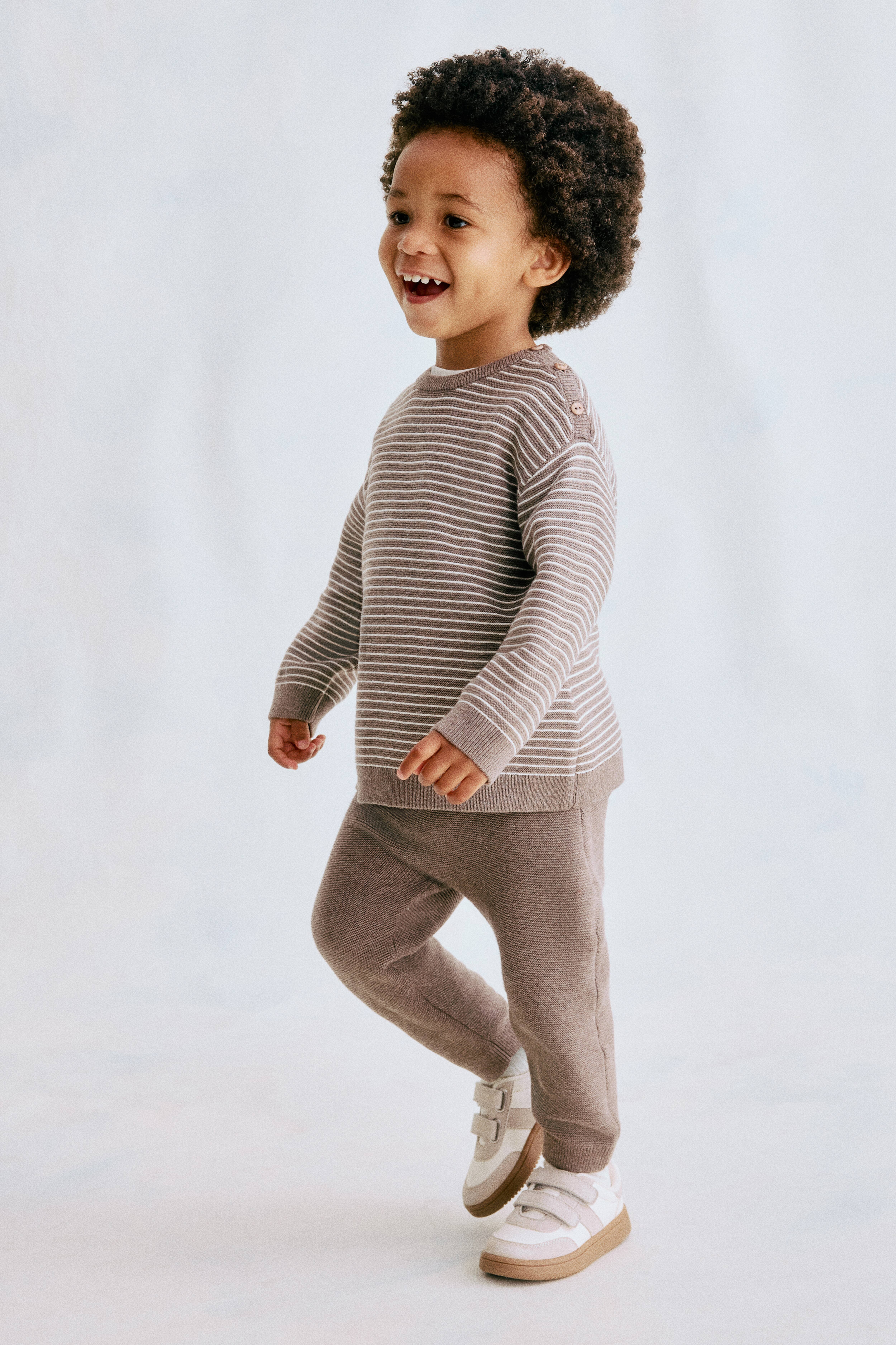 2-Piece Fine-Knit Cotton Set