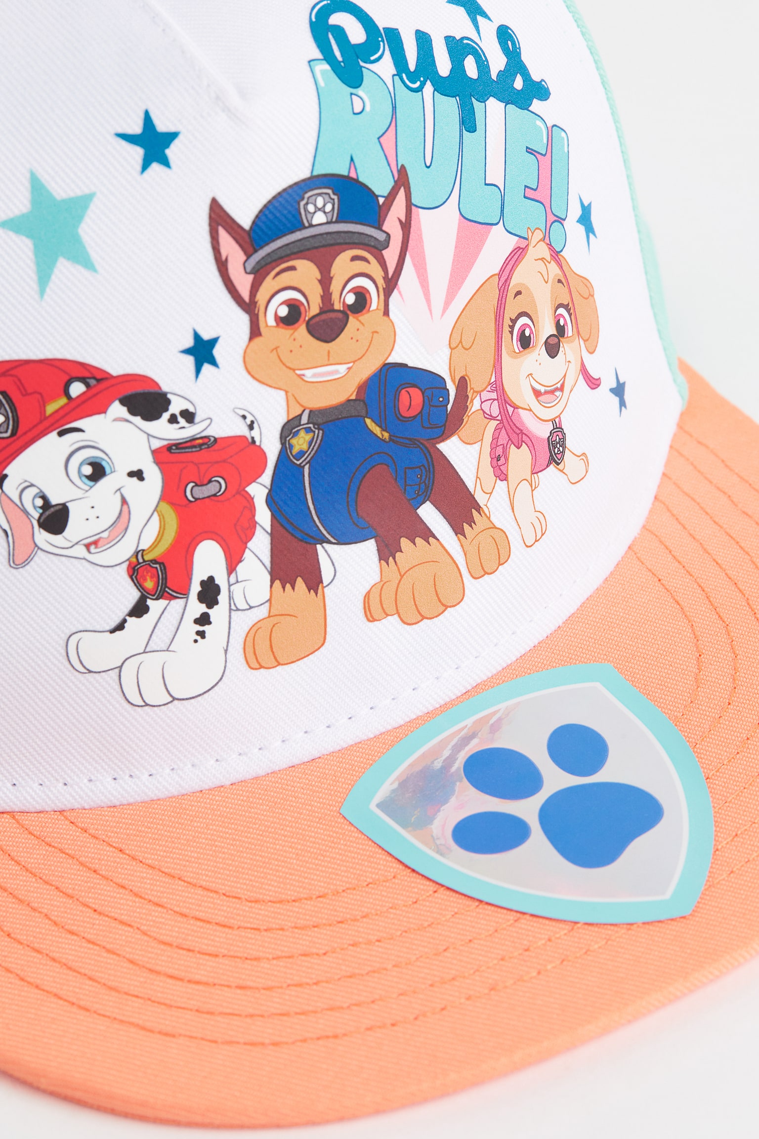 Printed twill cap - Light green/Paw Patrol - 3