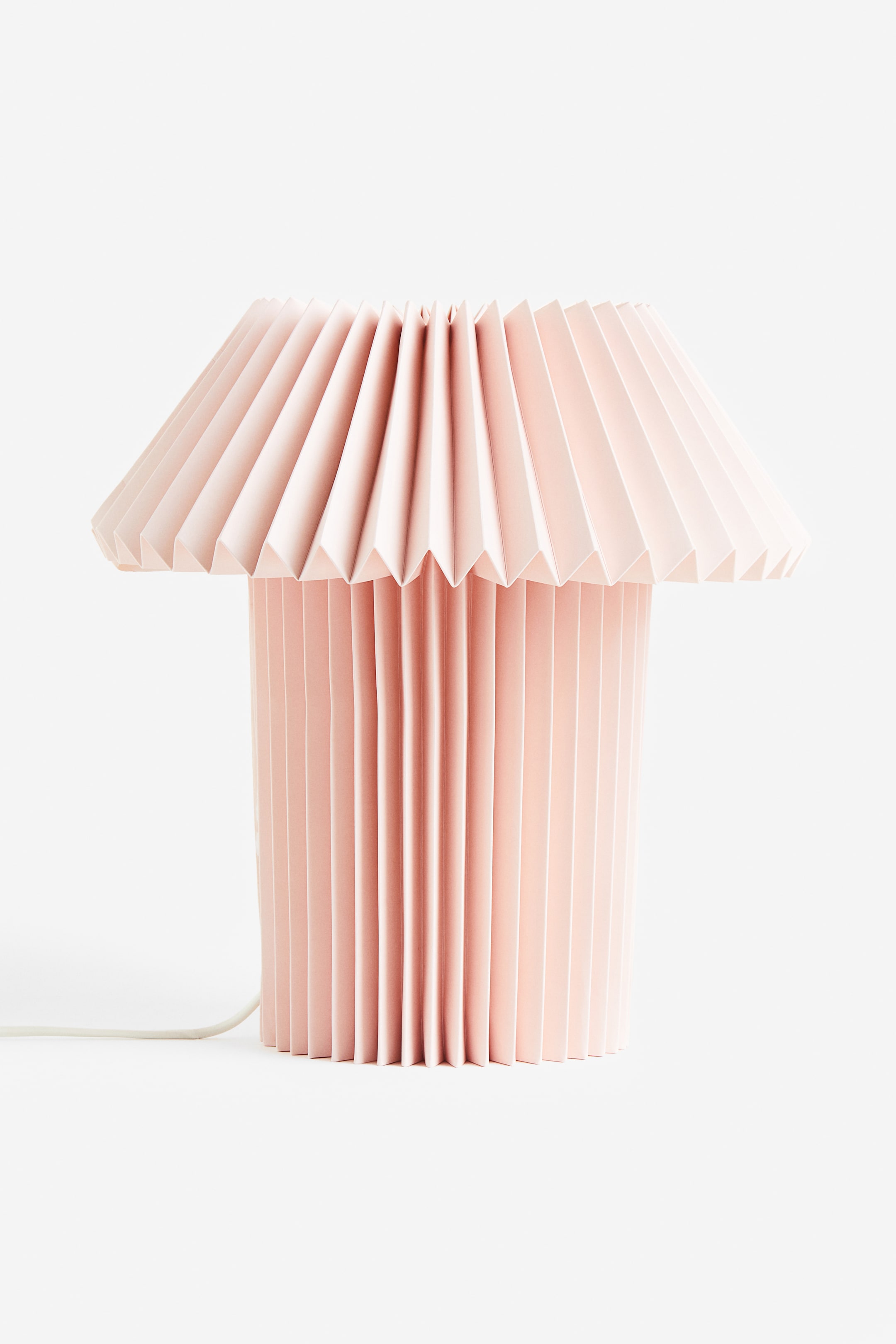 Pleated Paper Table Lamp