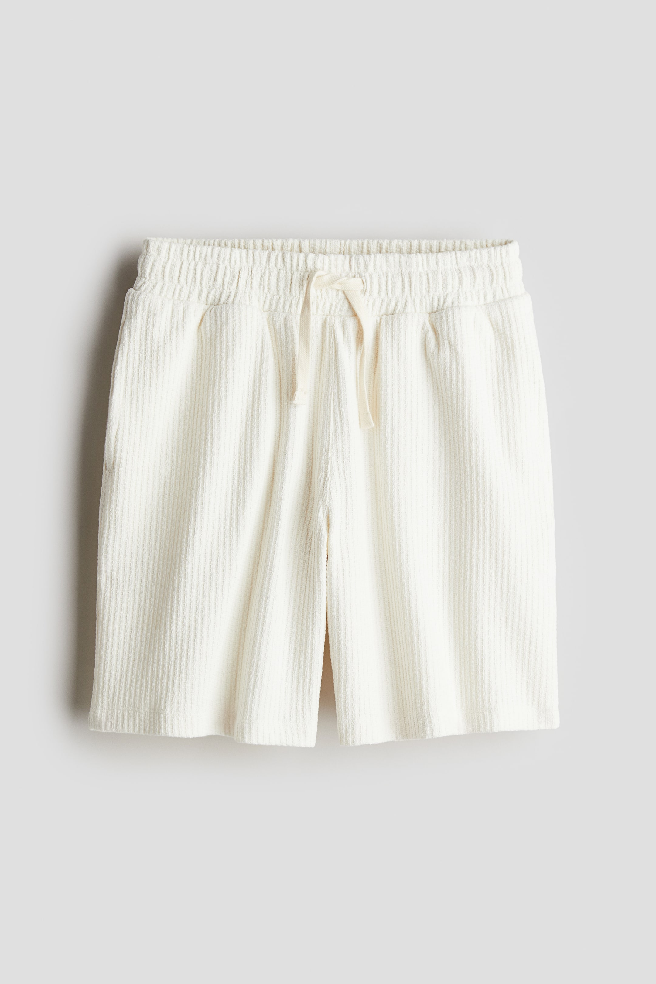 Textured-Knit Shorts