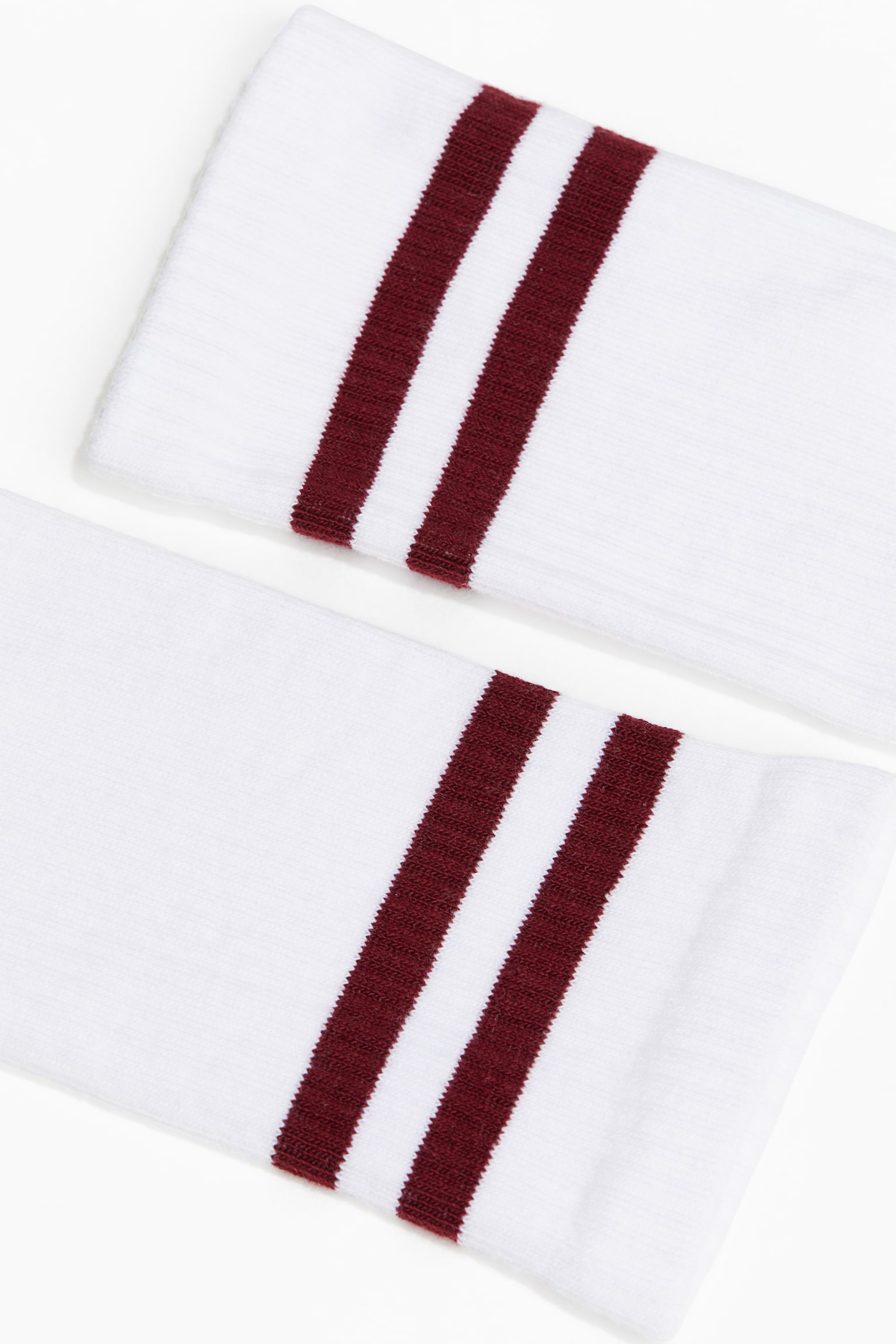 Socks - White/Burgundy striped/White/Sage green/White/Striped/White/Forest green/White/Black/Black/Palm trees - 2