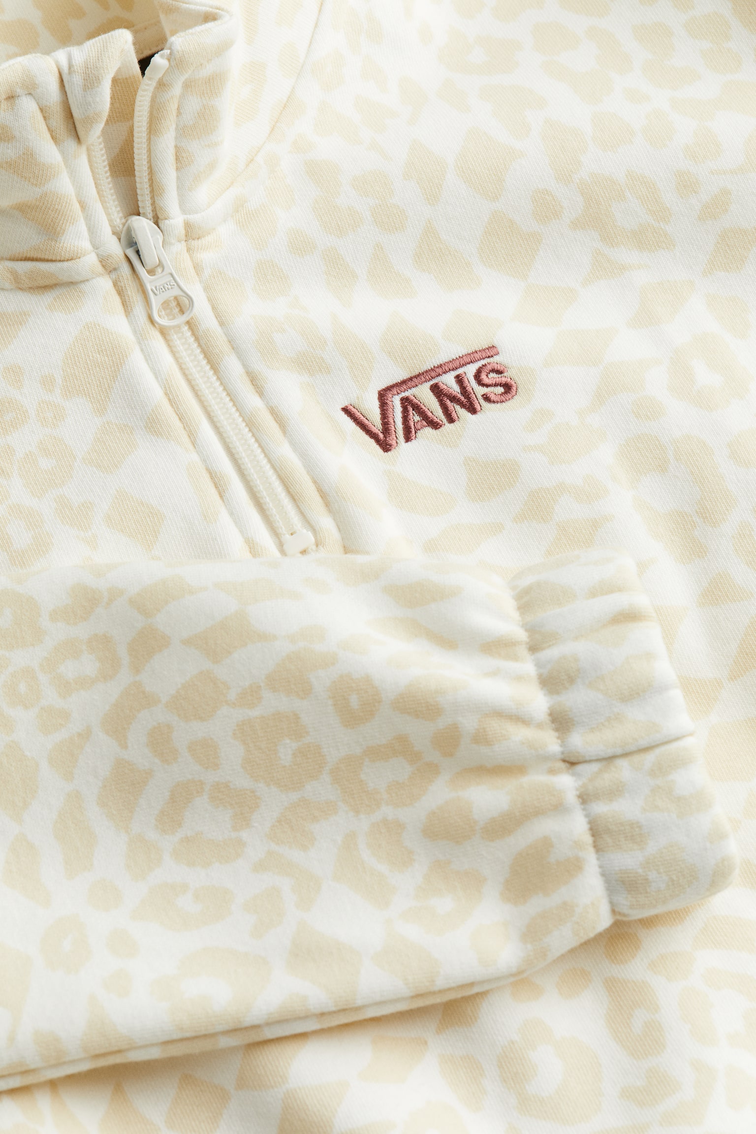 Printed Half Zip Mock Pullover - Mojave Desert - 2