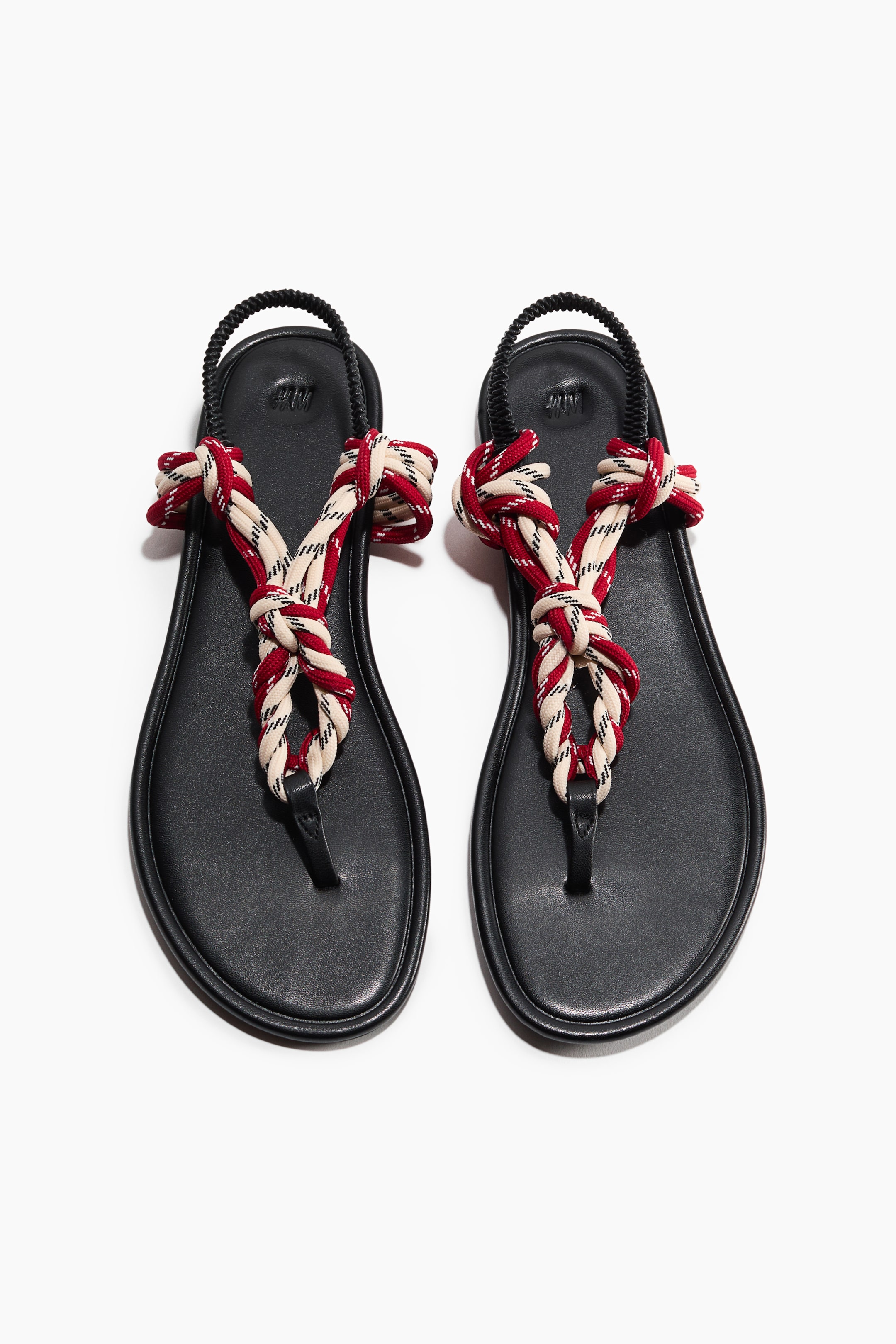 Knot-Detail Sandals