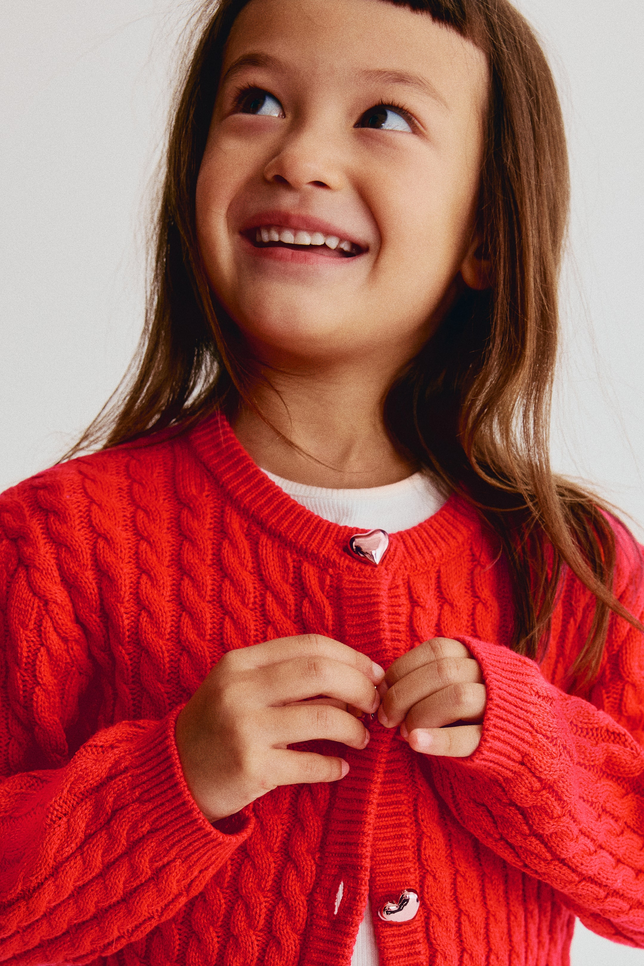 Gilet en tricot torsadé