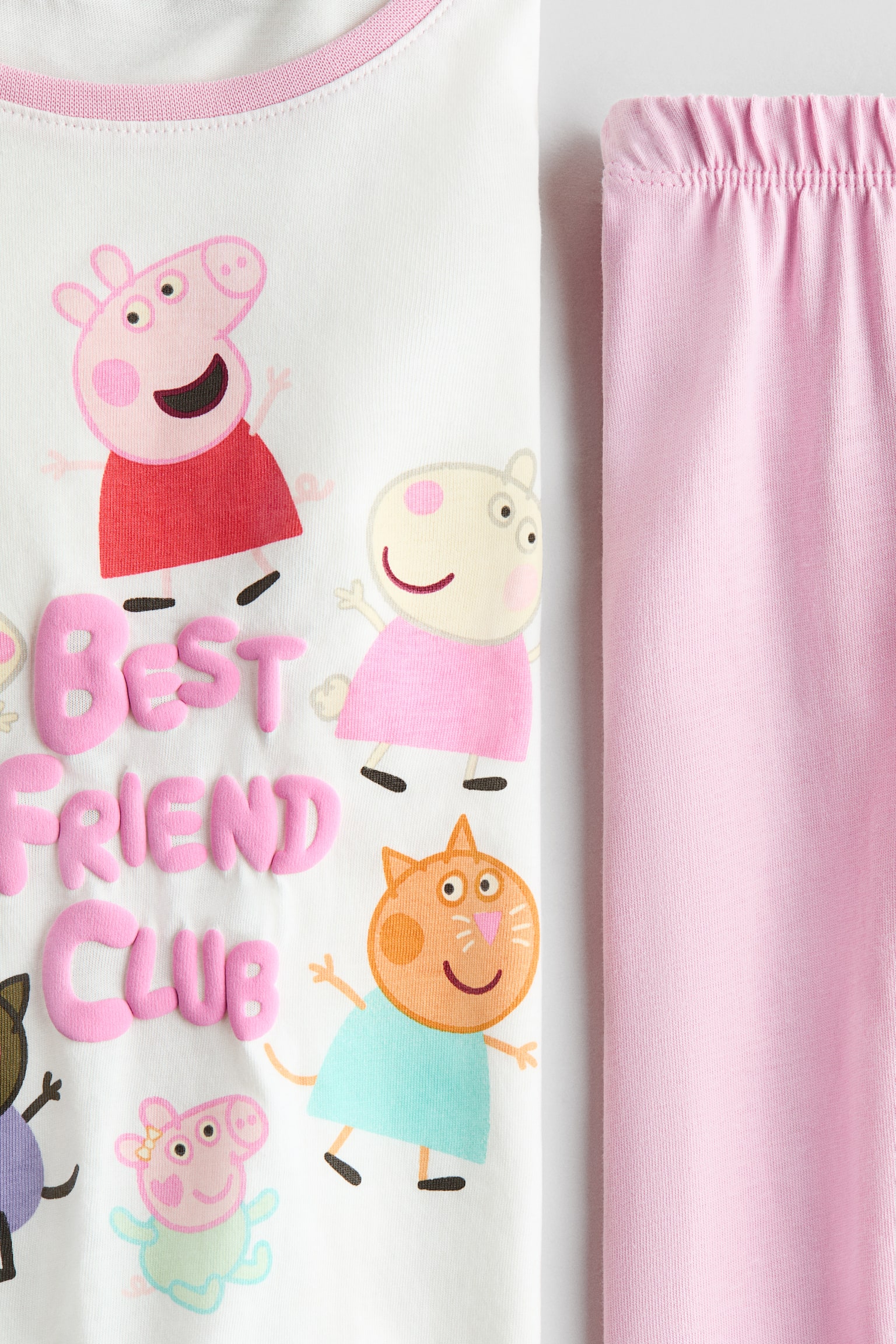 Jersey pyjamas - Pink/Peppa Pig/Light pink/Squishmallows/Pink/Bluey/Pink/Minnie Mouse/Cream/Hello Kitty/Light purple/Disney princesses/Pink/Minnie Mouse/Light pink/My Melody/Light purple/Gabby's Dollhouse/Cream/Bluey/Light blue/Frozen/Cream/Disney Princesses/Light pink/Hello Kitty/Light blue/Lilo & Stitch - 2