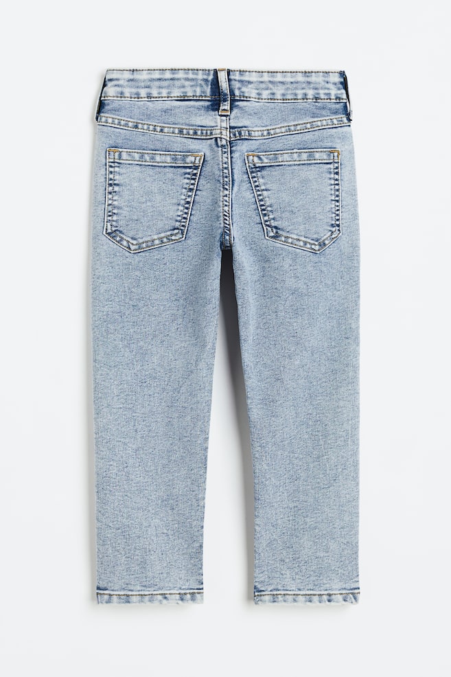 Relaxed Tapered Fit Jeans - Hellblau/Blau - 6