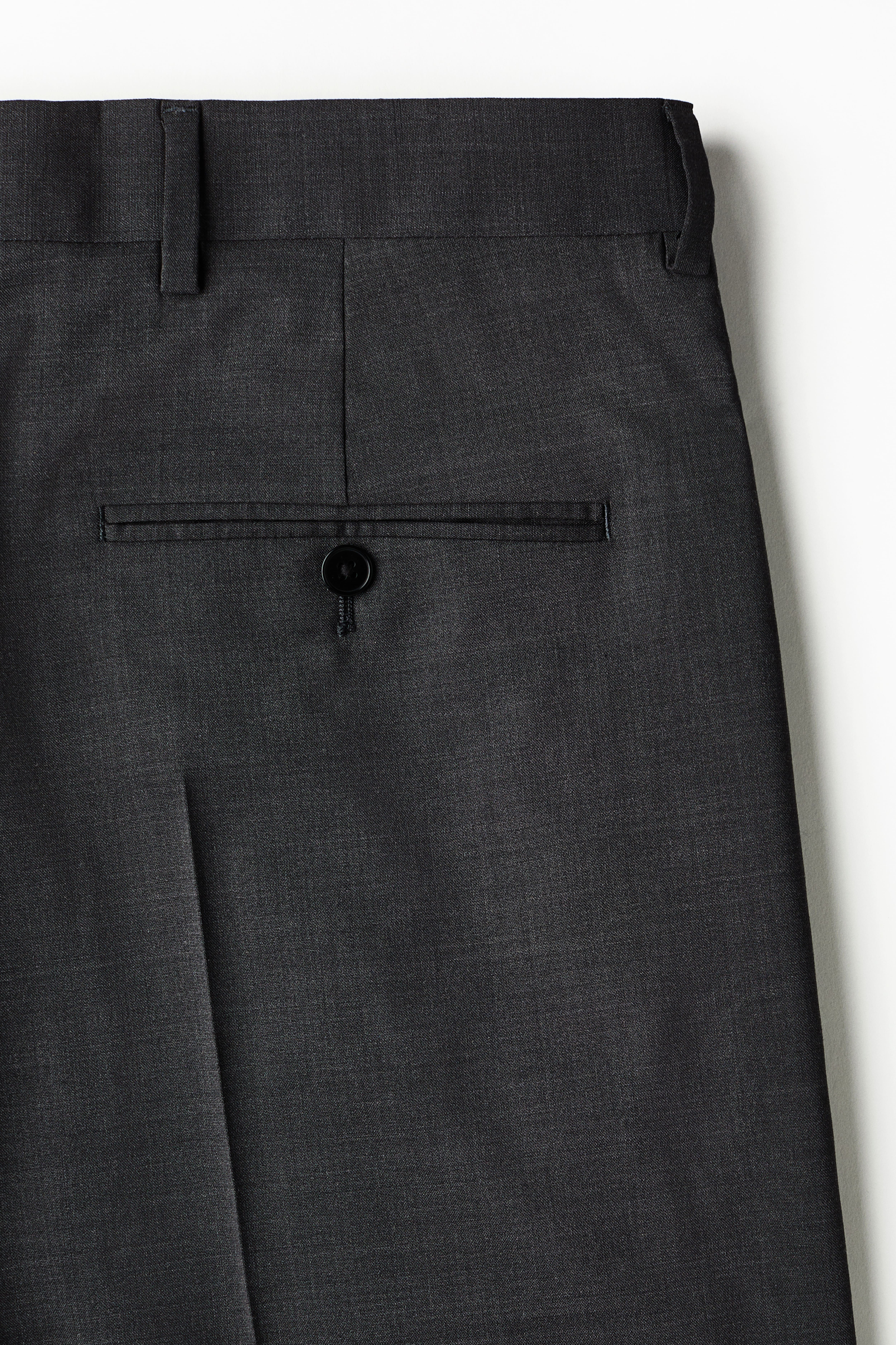 Loose-Fit Wool-Blend Tailored Pants